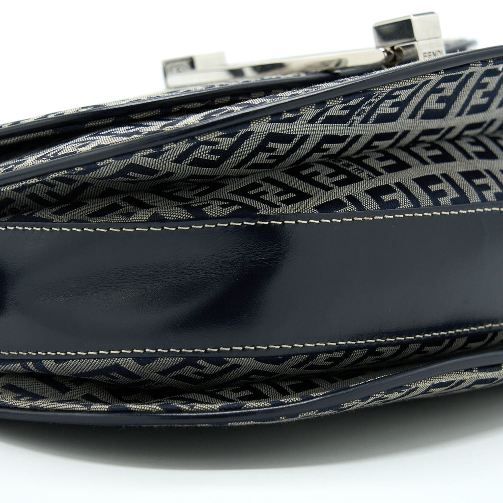 FENDI VINTAGE FF LOGO CROSSBODY BAG SHW