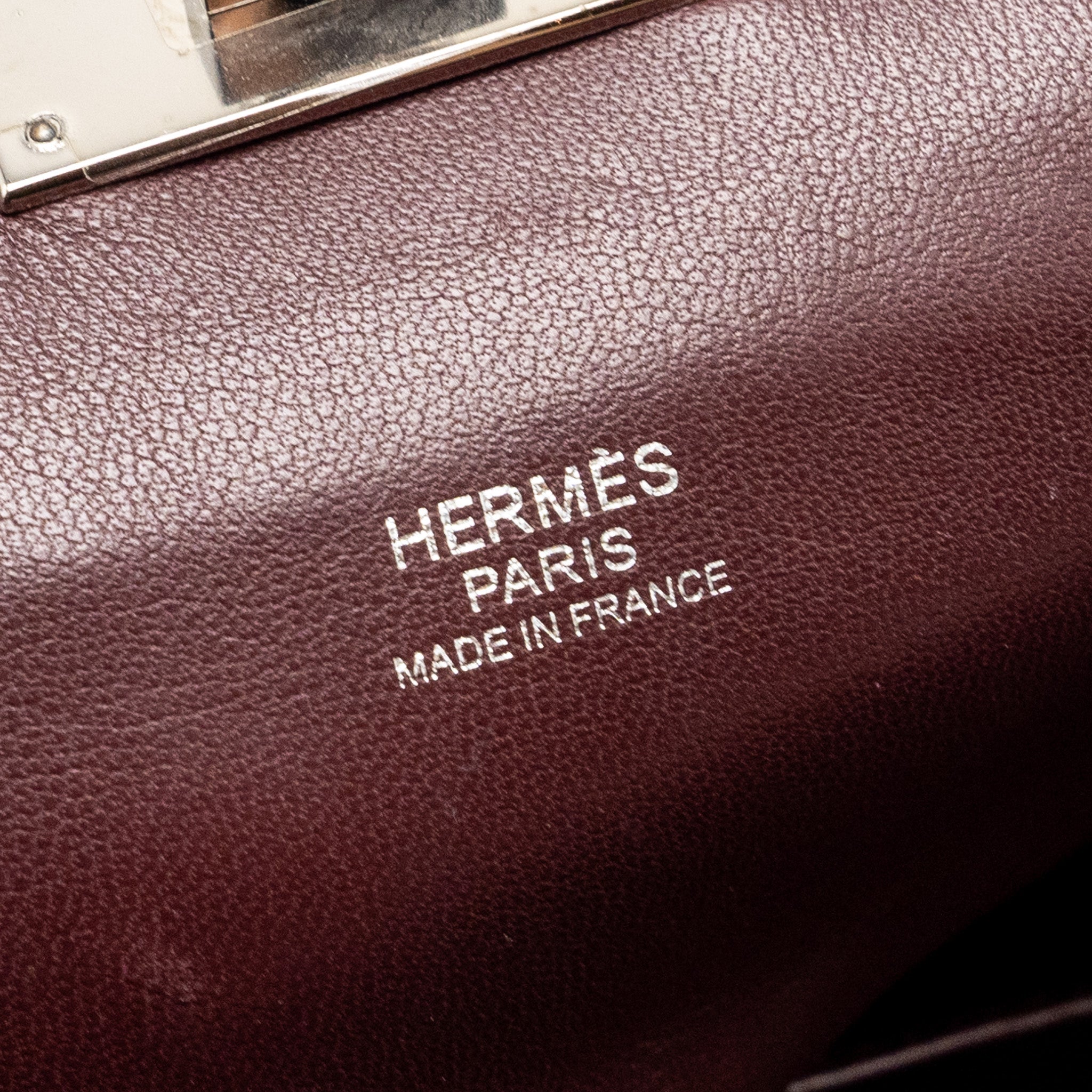 HERMES TOOL BOX 20 EVERCOLOR ORANGE POPPY/ BORDEAUX SHW