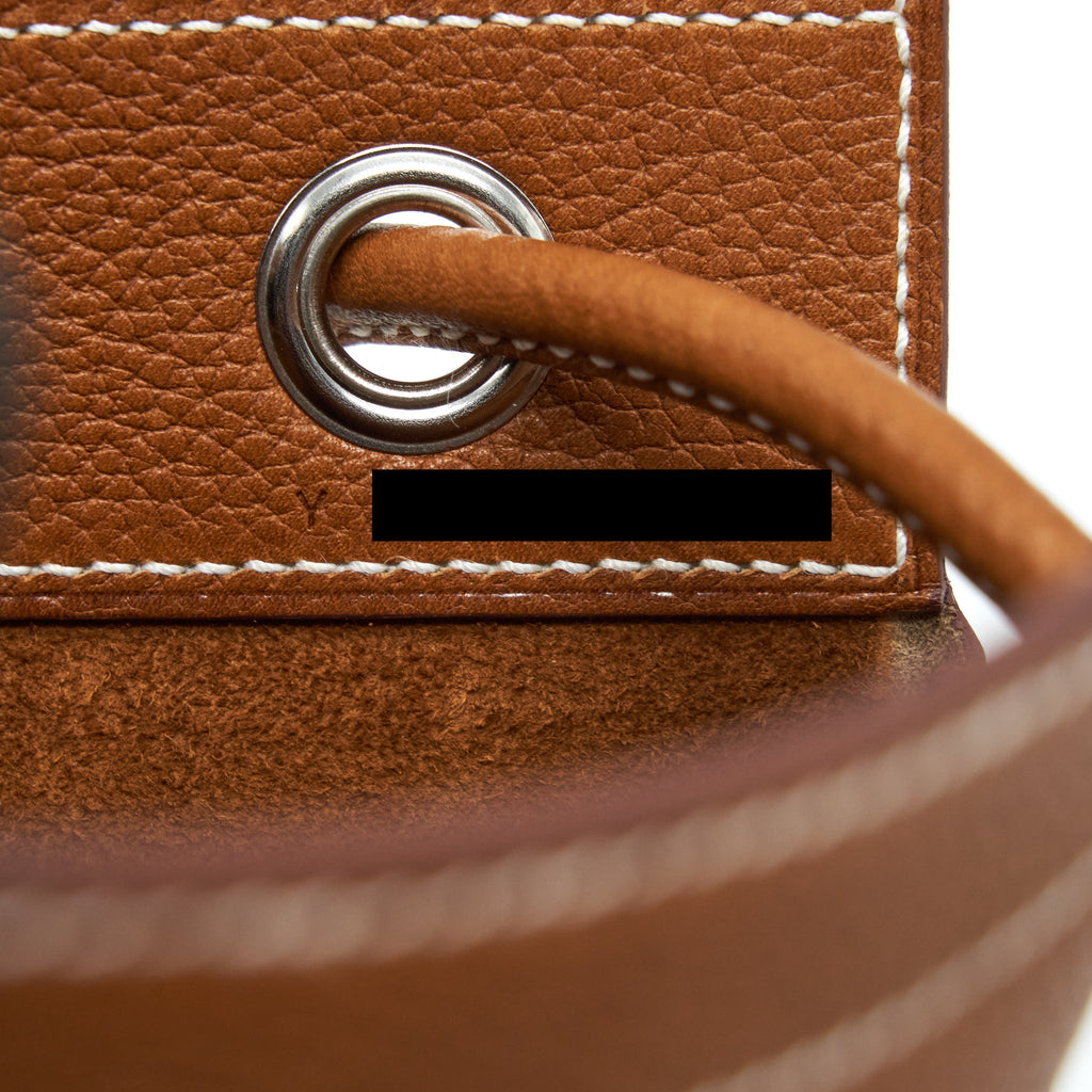 HERMES ALINE MINI WITH SHORT STRAP BARENIA FAUBOURG FAUVE SHW