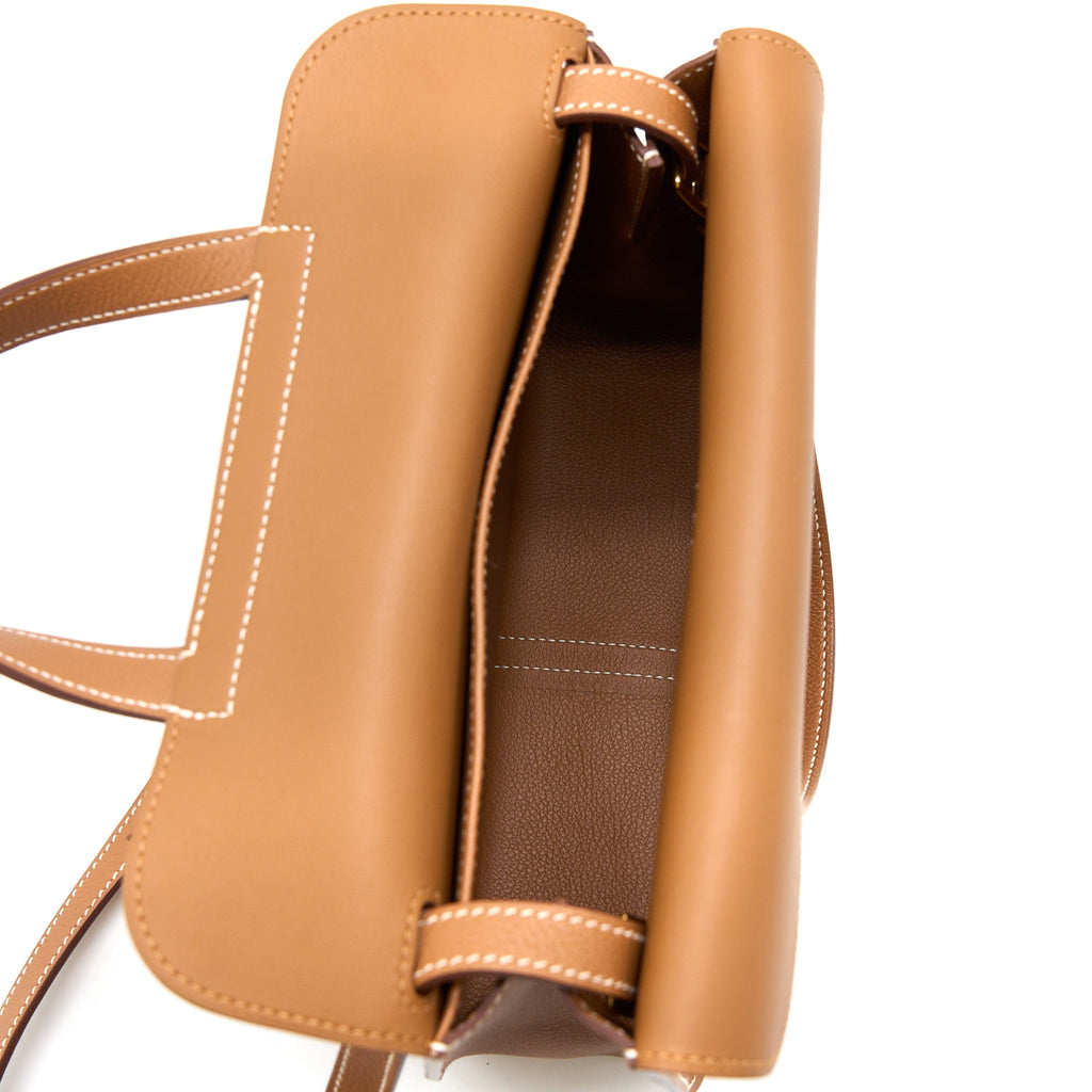 HERMES HALZAN 25 EVERCOLOR GOLD GHW