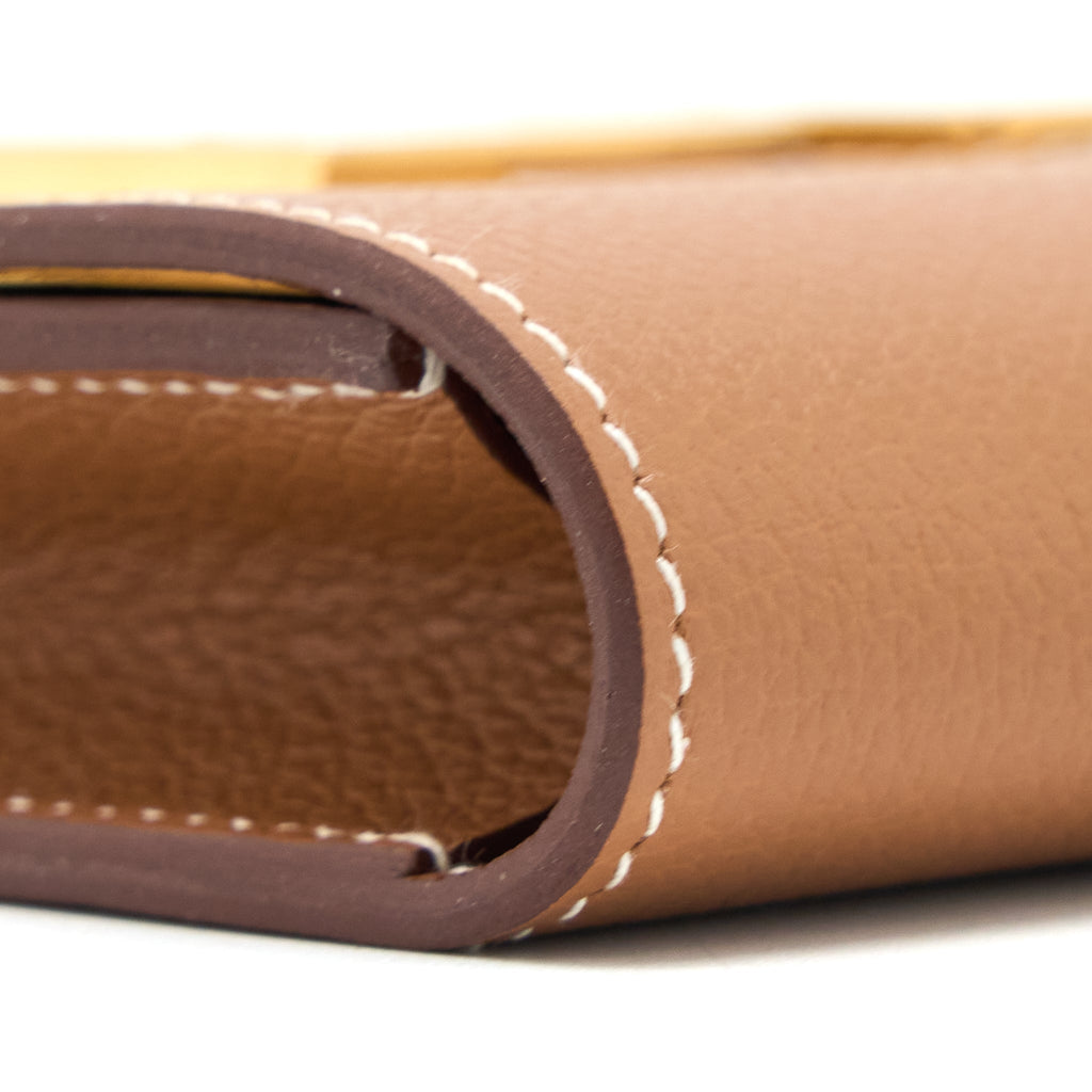 HERMES CONSTANCE SLIM EVERCOLOR GOLD GHW