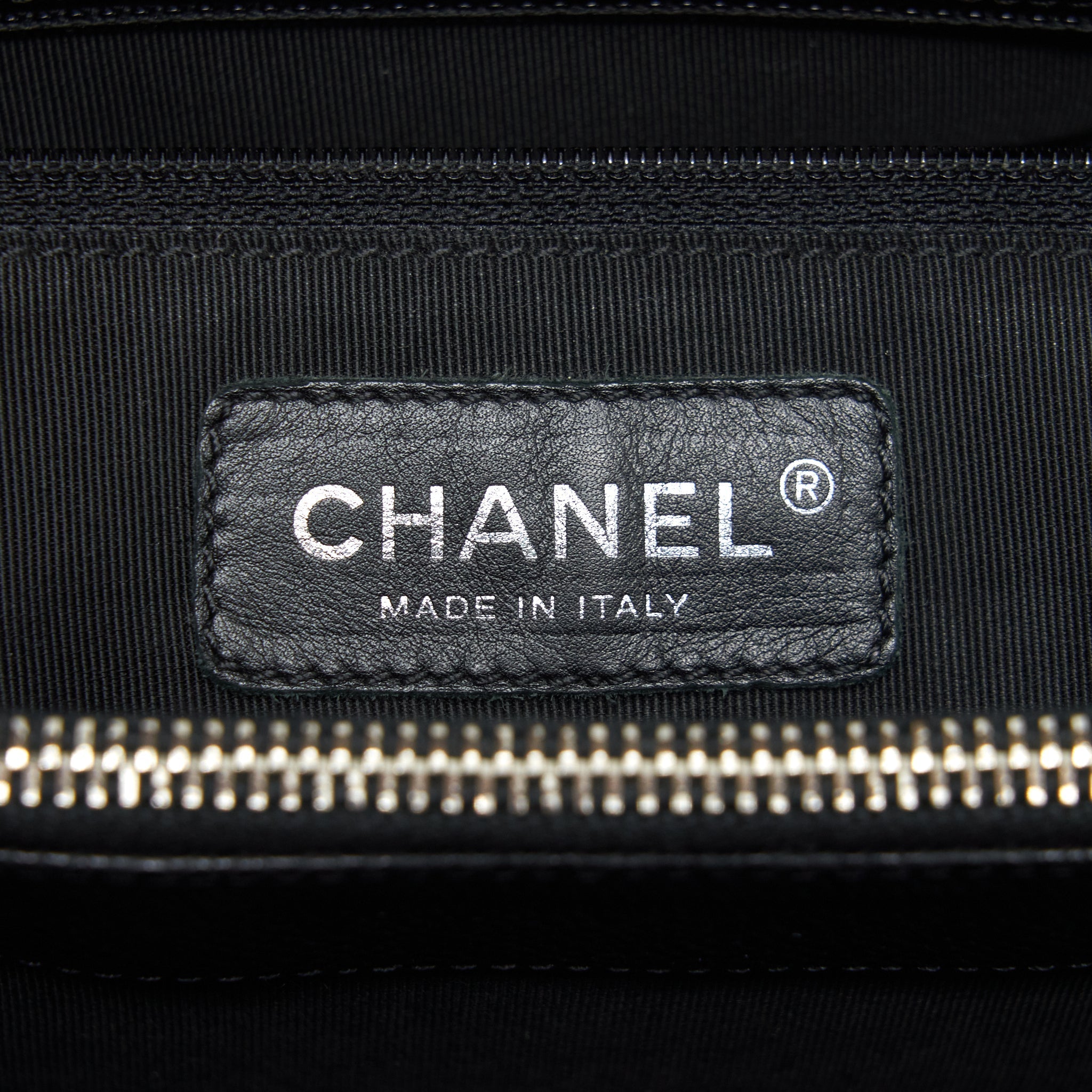 CHANEL GRAND SHOPPING TOTE/ GST CAVIAR BLACK SHW