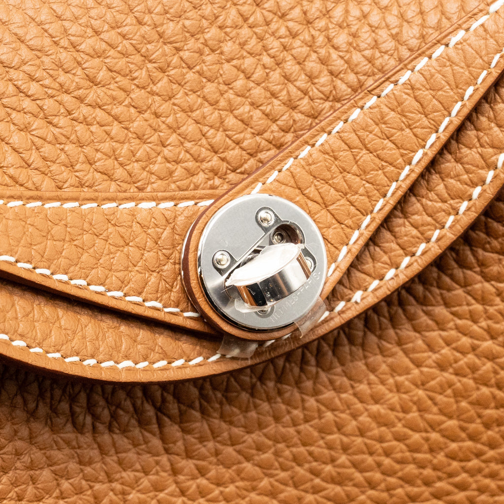 HERMES MINI LINDY II CLEMENCE GOLD SHW