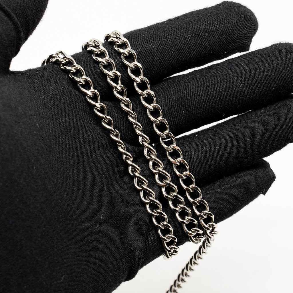 CHANEL CAMELLIA MINAUDIERE CHAIN EVENING CLUTCH ACRYLIC PLASTIC BLACK / SILVER SHW