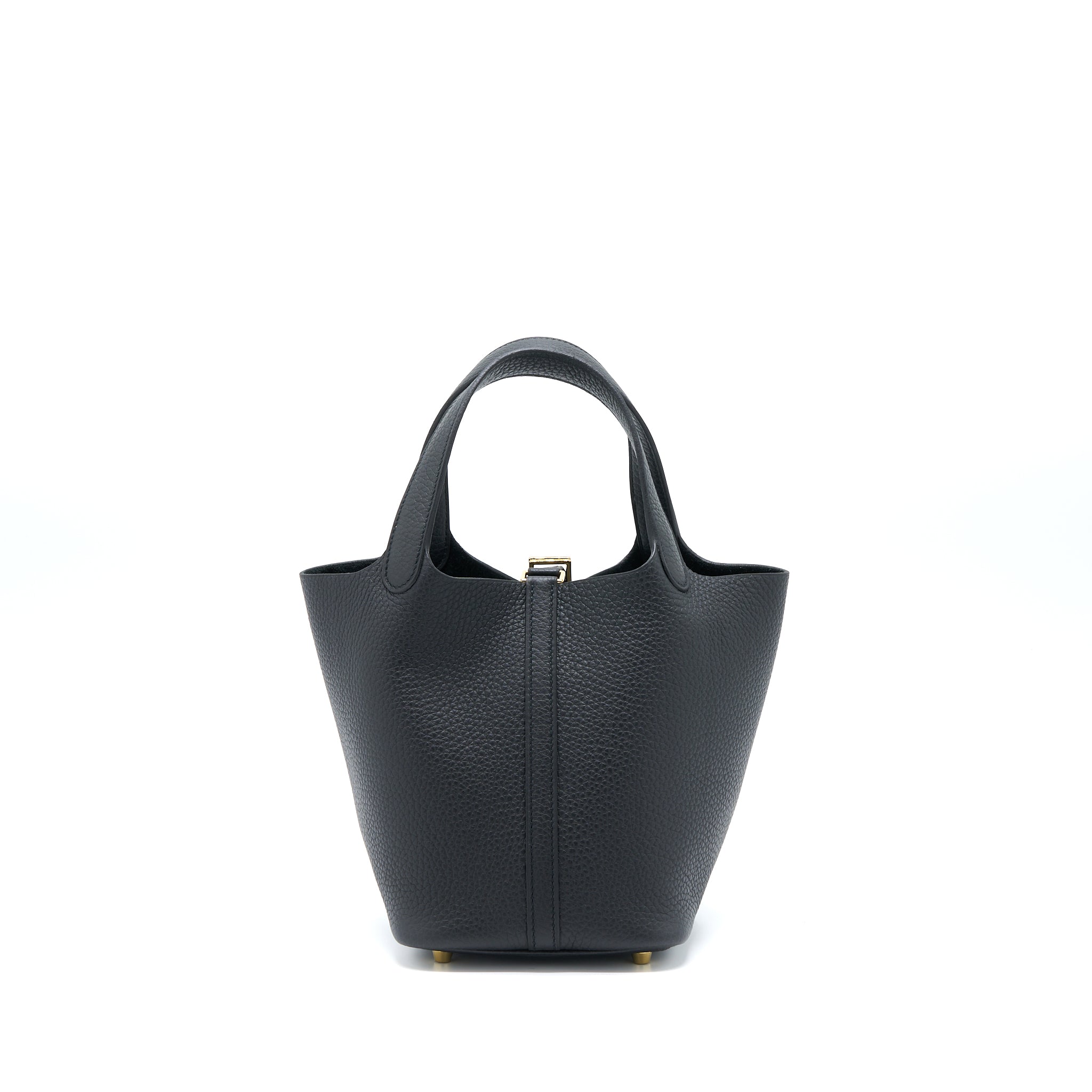 HERMES PICOTIN 18 CLEMENCE BLACK GHW