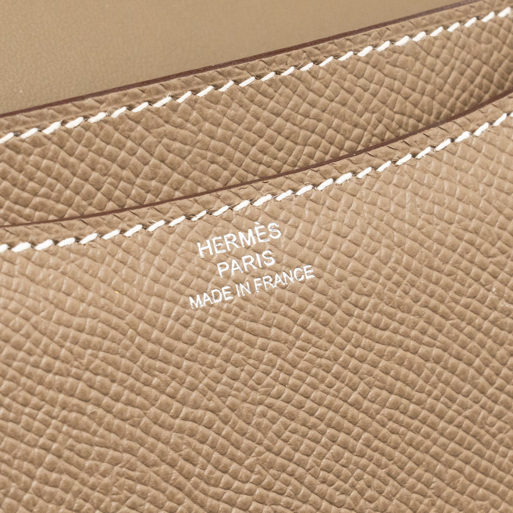 HERMES MINI CONSTANCE EPSOM ETOUPE SHW