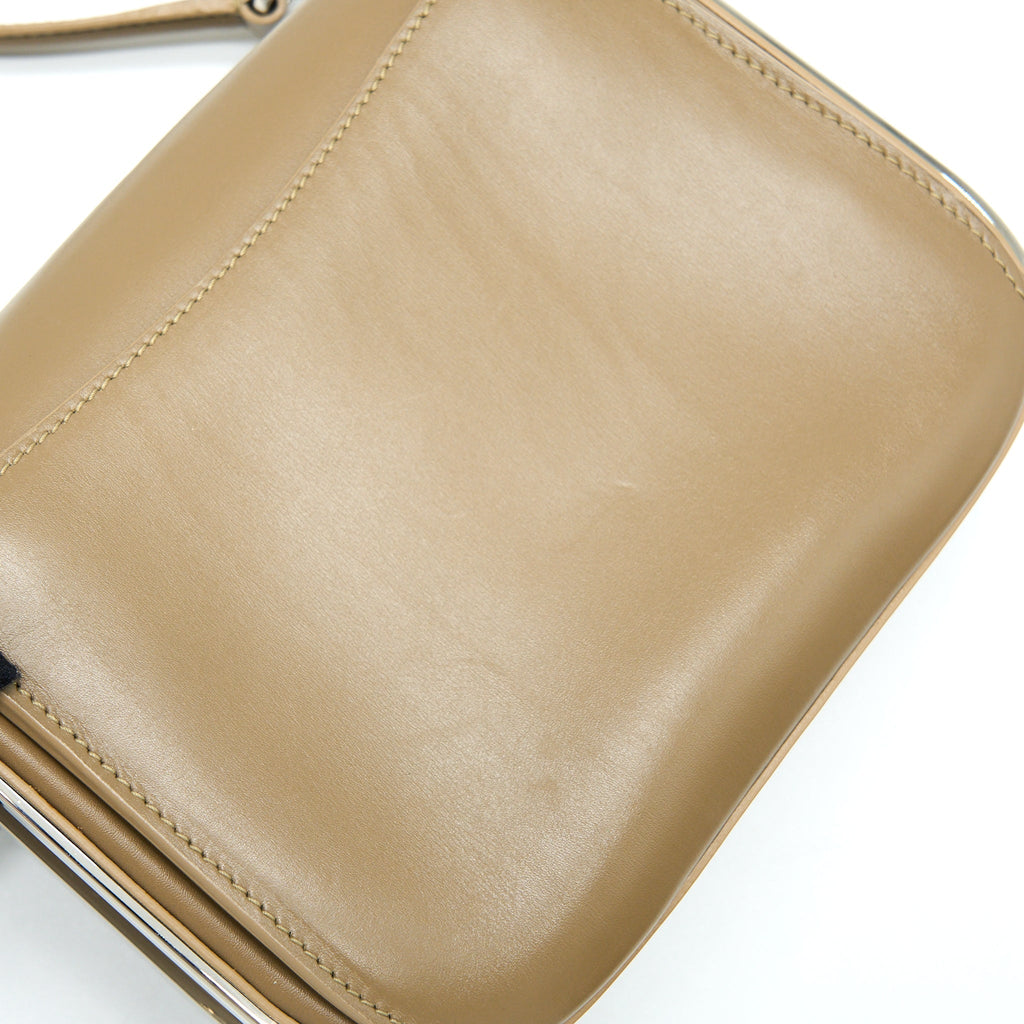 SALVATORE FERRAGAMO VINTAGE CROSSBODY BAG GREY SHW