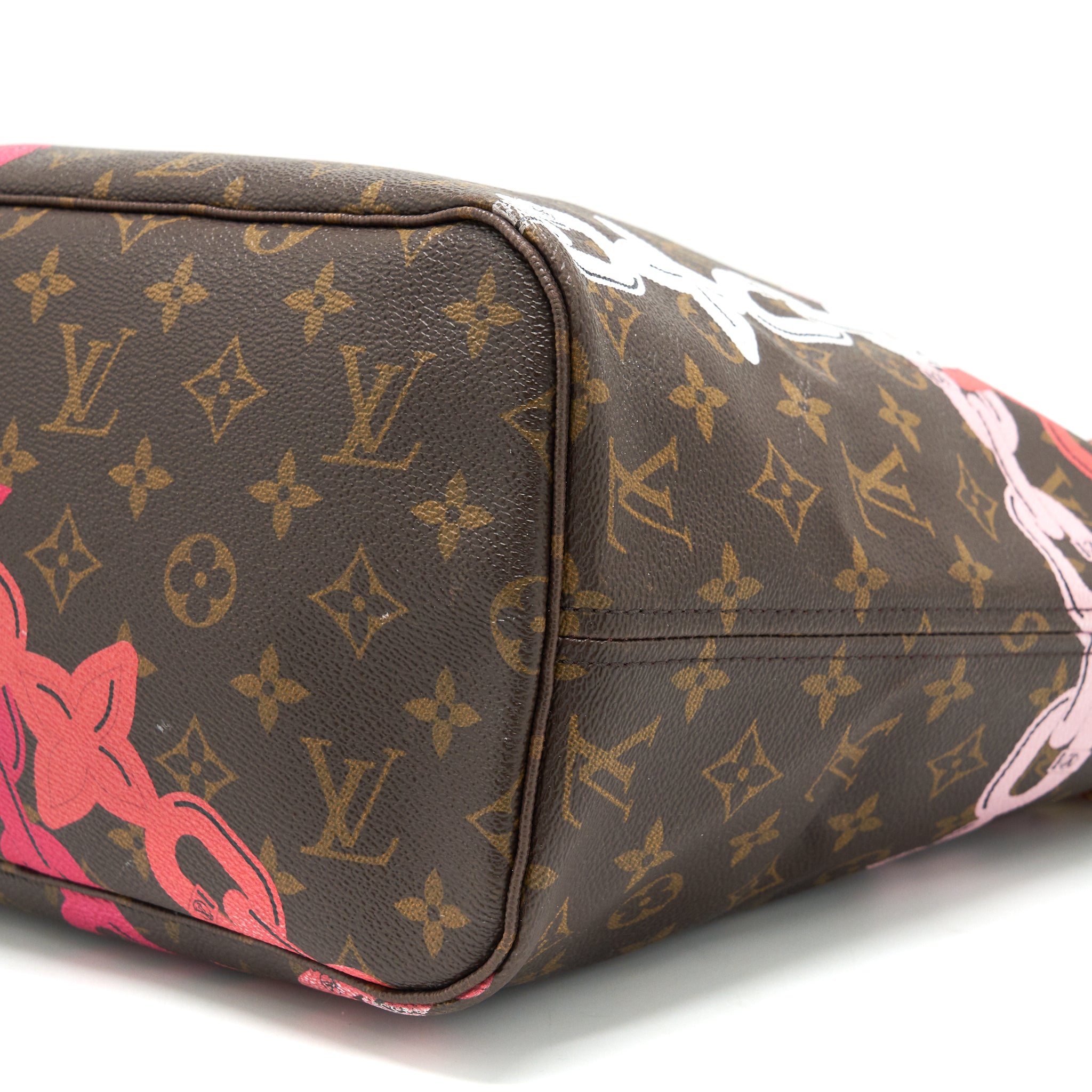 LOUIS VUITTON NEVERFULL MM SUMMER MONOGRAM BAY 2016