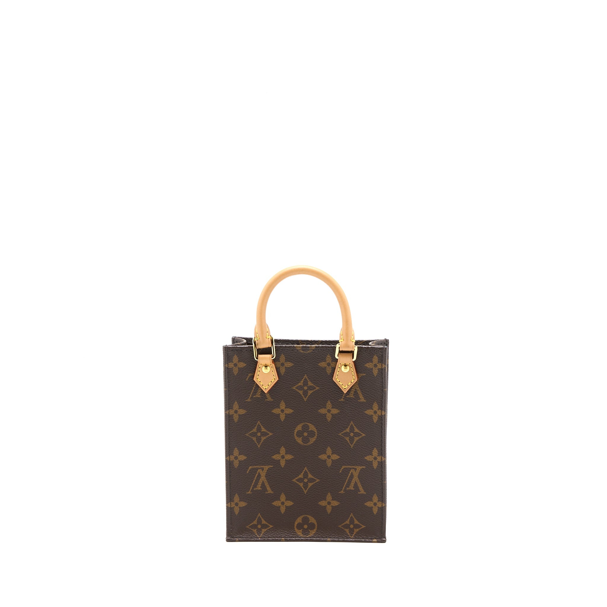 LOUIS VUITTON PETIT SAC PLAT MONOGRAM CANVAS GHW
