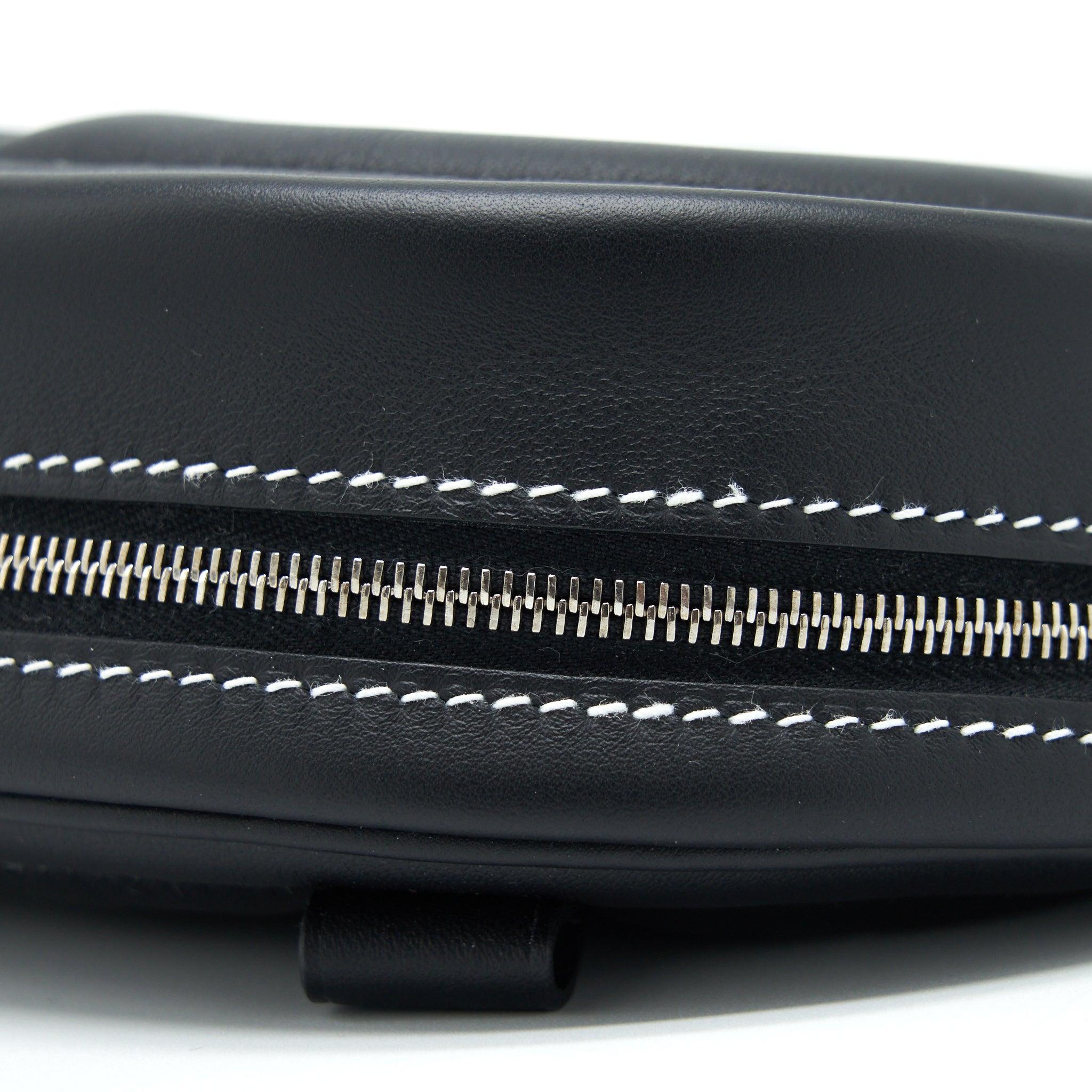 HERMES IN THE LOOP BELT BAG SWIFT BLACK/ BLUE SAPHIR SHW
