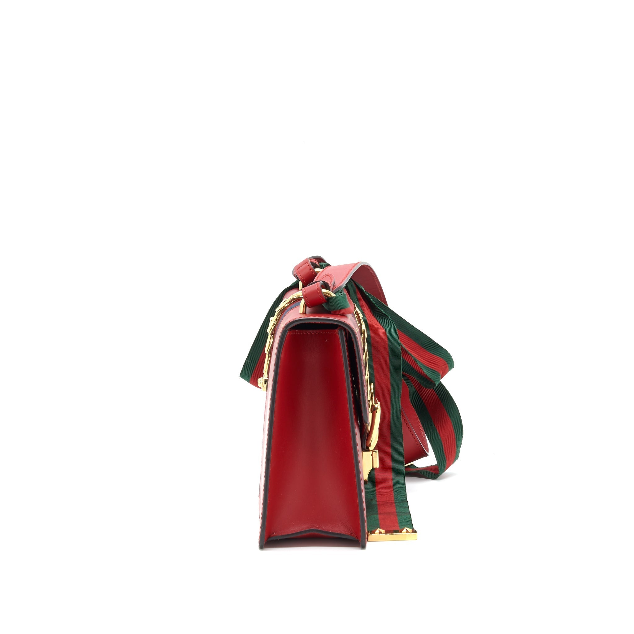 GUCCI SYLVIA BAG RED GHW