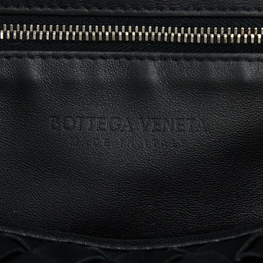 BOTTEGA VENETA JODIE LAMBSKIN BLACK SHW