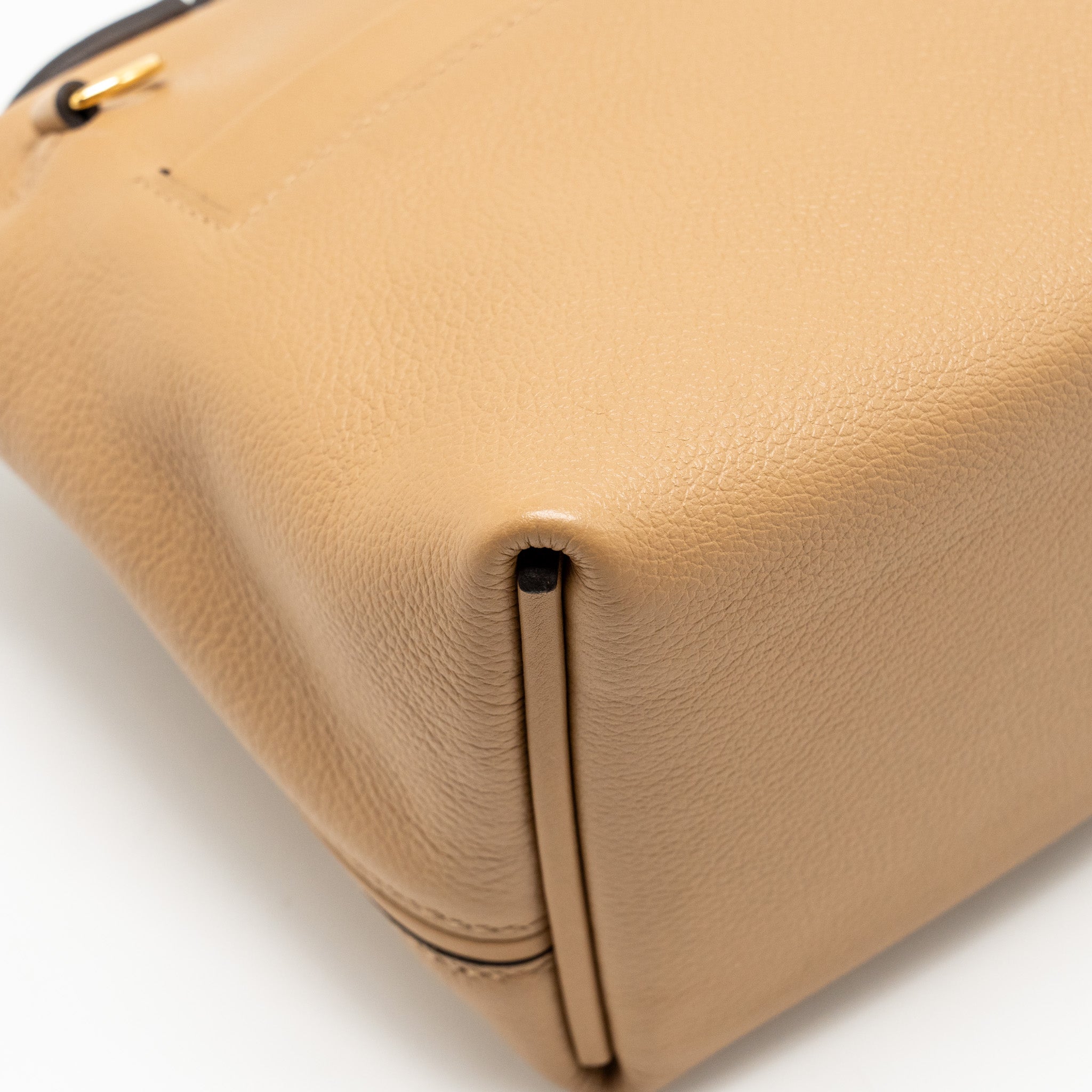 HERMES MINI 2424 24/24-21 BAG EVERCOLOR/SWIFT CHAI/FAUVE GHW