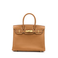 HERMES BIRKIN 30 TOGO 37 GOLD GHW