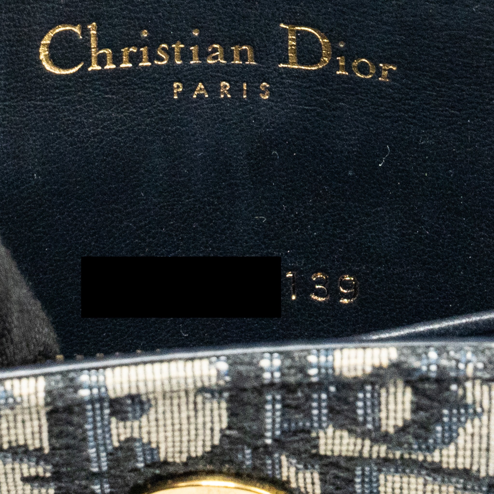 DIOR SADDLE BELT POUCH OBLIQUE JACQUARD CANVAS BLUE GHW