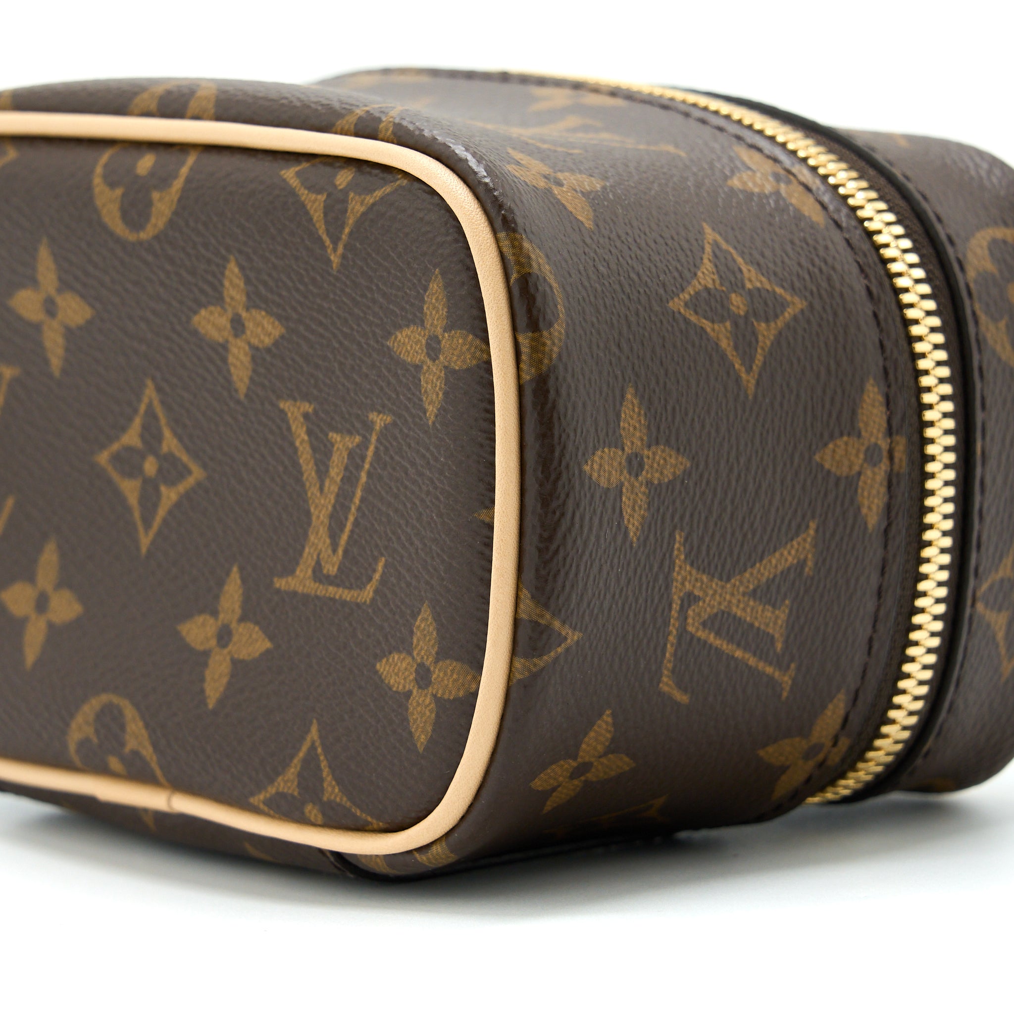 LOUIS VUITTON NICE NANO TOILETRY POUCH MONOGRAM CANVAS GHW