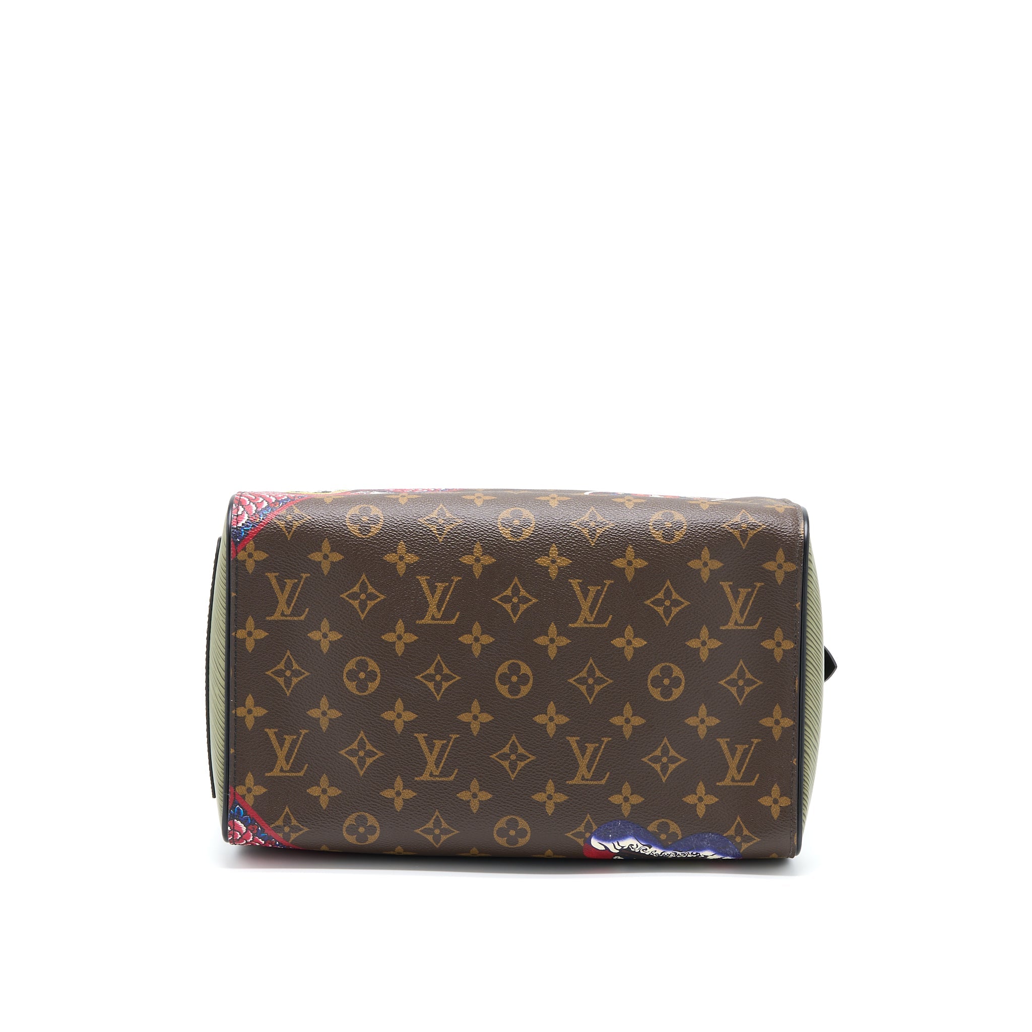 LOUIS VUITTON SPEEDY 30 KABUKI-THEMED CRUISE MONOGRAM CANVAS/EPI GHW