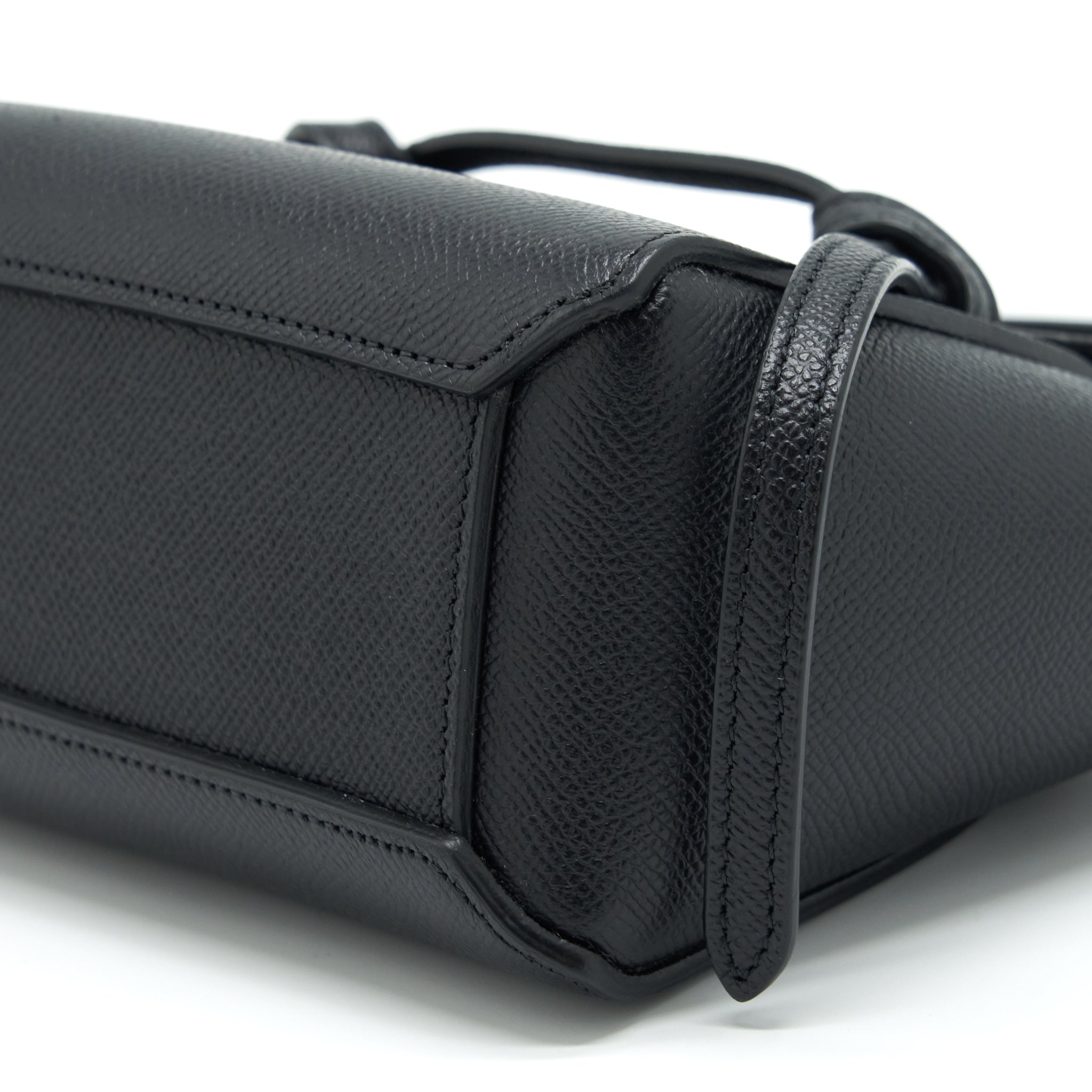 CELINE PICO BELT BAG CALFSKIN BLACK GHW