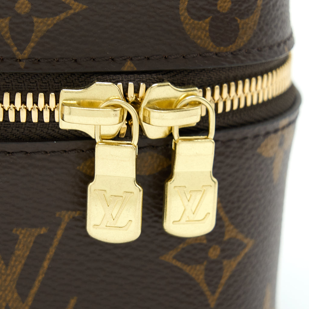 LOUIS VUITTON NICE NANO TOILETRY POUCH MONOGRAM CANVAS GHW