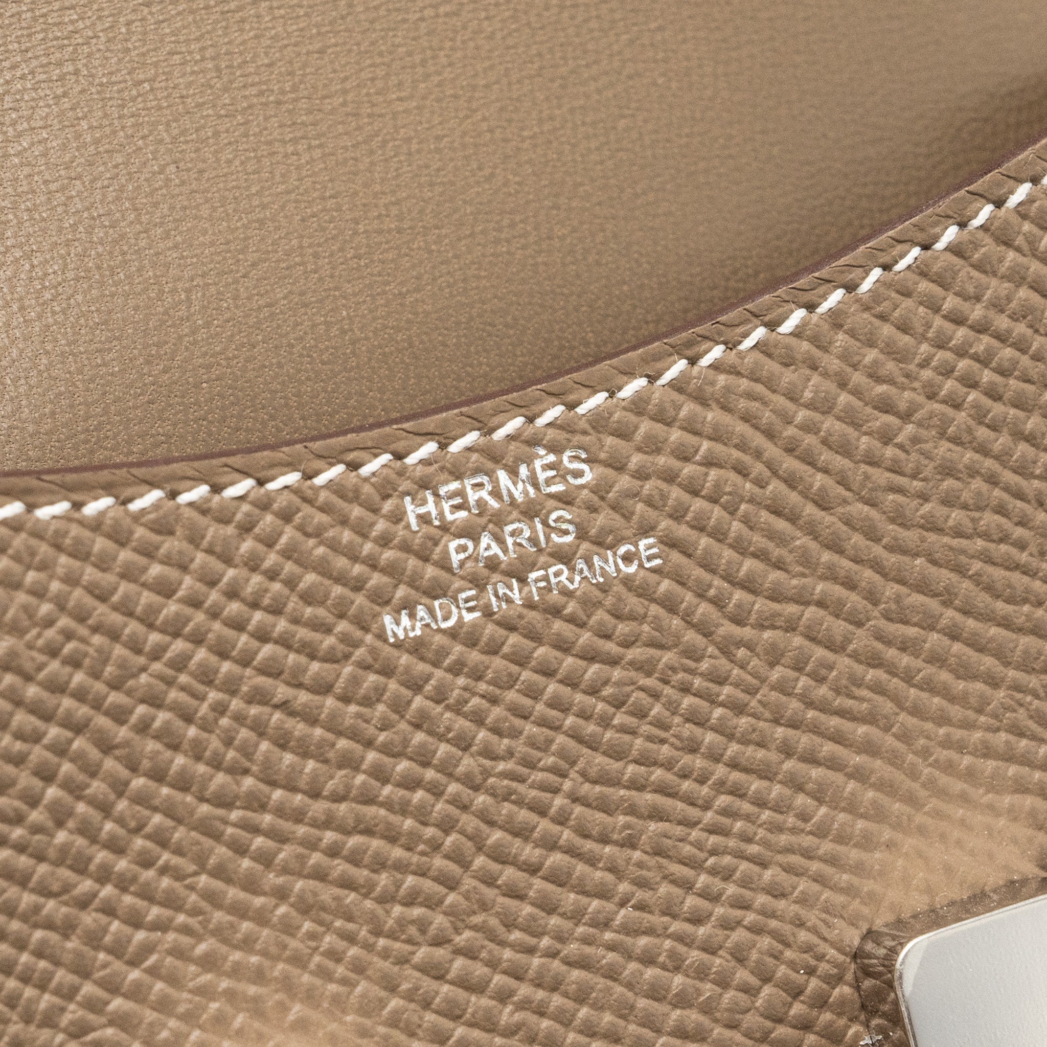 HERMES CONSTANCE SLIM EPSOM ETOUPE SHW