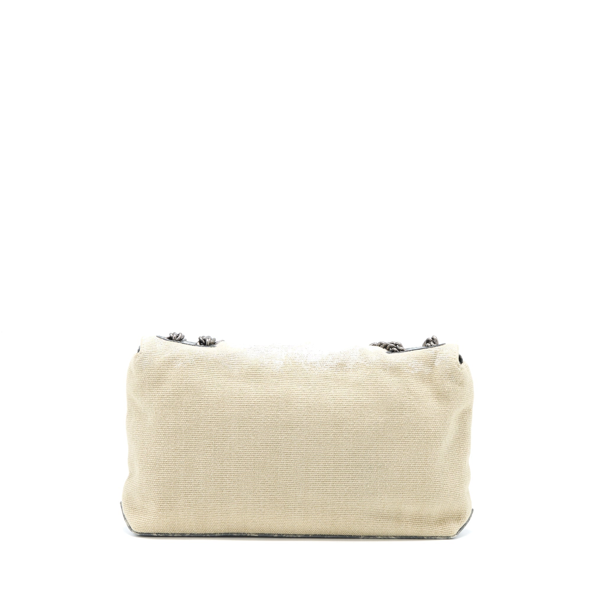 CHANEL GRAFFITI BAG FABRIC MULTICOLOUR RUTHENIUM SHW