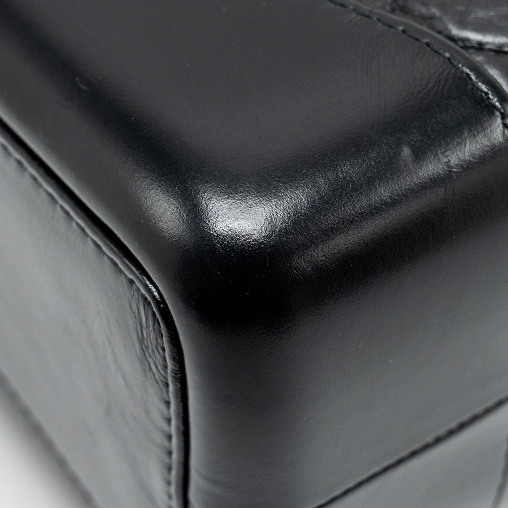 CHANEL SMALL GABRIELLE BACKPACK CALFSKIN BLACK MULTICOLOUR HARDWARE (MICROCHIP)