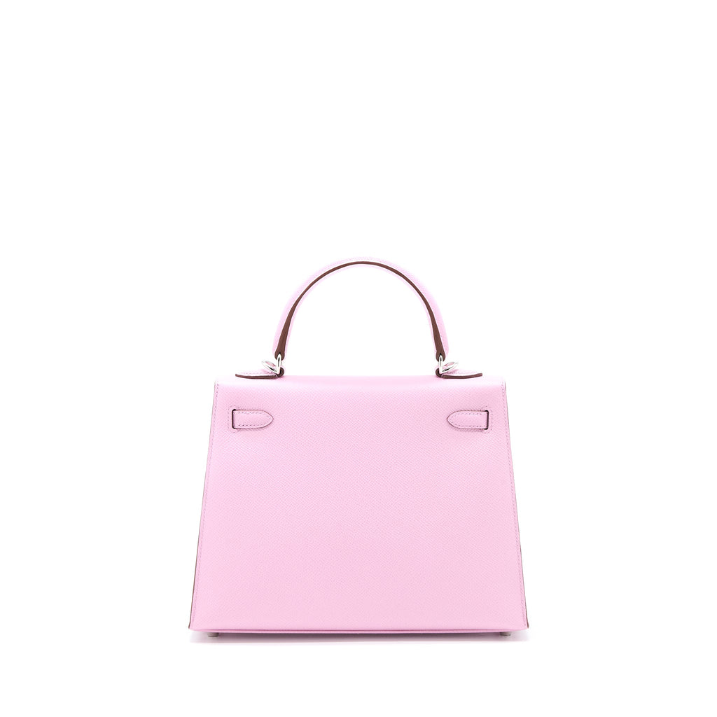 HERMES KELLY 25 EPSOM X9 MAUVE SYLVESTRE SHW