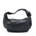 BOTTEGA VENETA JODIE LAMBSKIN BLACK SHW