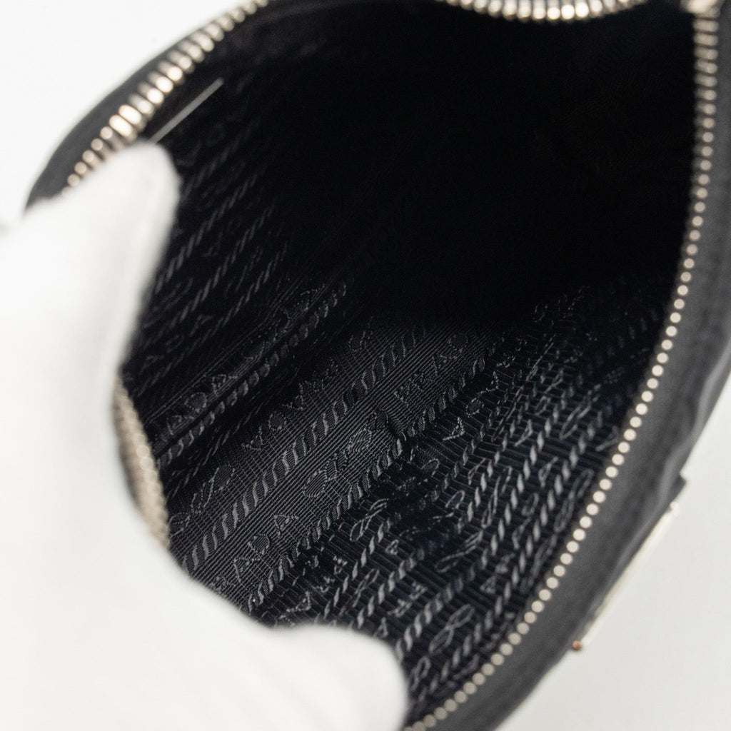 PRADA RE-EDITION 2005 SAFFIANO RE-NYLON BAG BLACK SHW