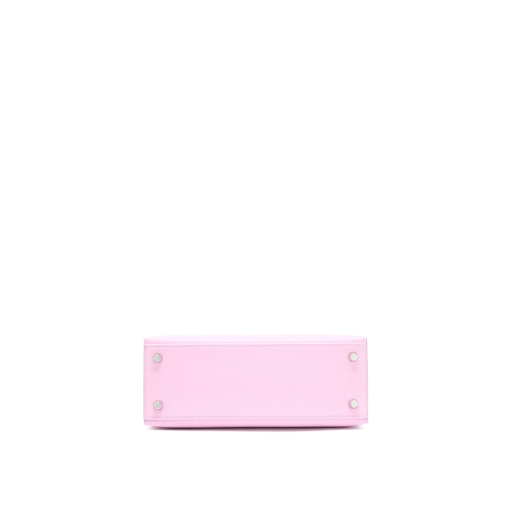 HERMES KELLY 25 EPSOM X9 MAUVE SYLVESTRE SHW
