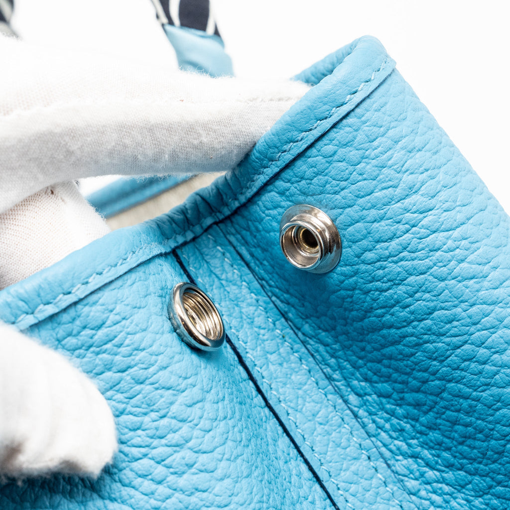 HERMES GARDEN PARTY 30 COUNTRY P3 BLUE DU NORD SHW