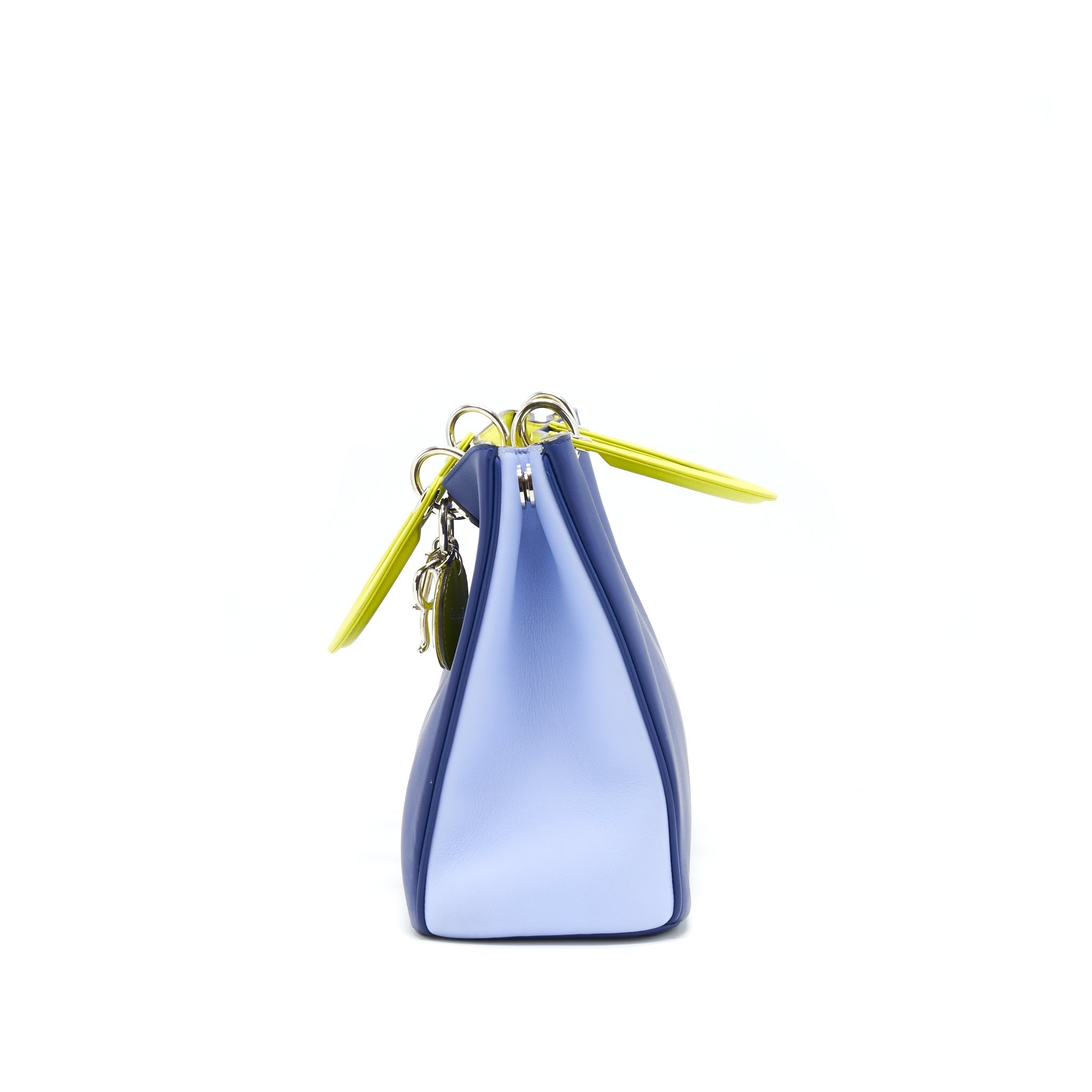 DIOR DIORISSIMO TOTE BAG BLUE/MULTICOLOURED SHW
