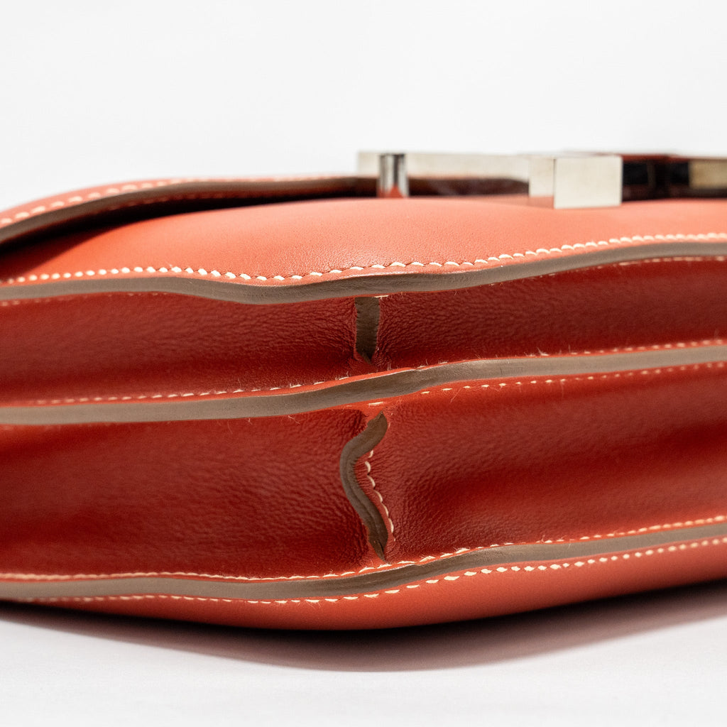 HERMES MINI CONSTANCE SWIFT 9M SANGUINE SHW
