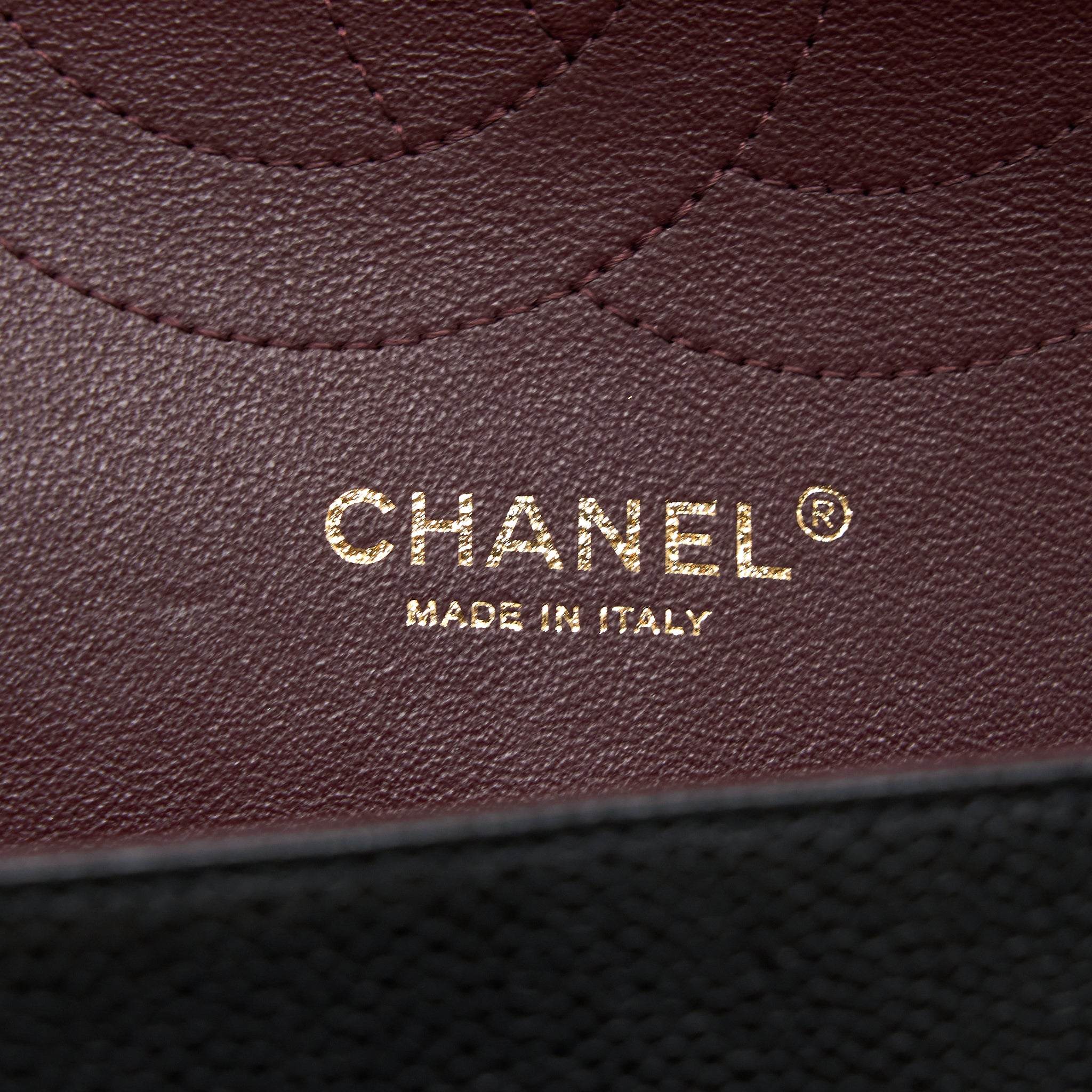 CHANEL CLASSIC JUMBO DOUBLE FLAP BAG CAVIAR BLACK GHW