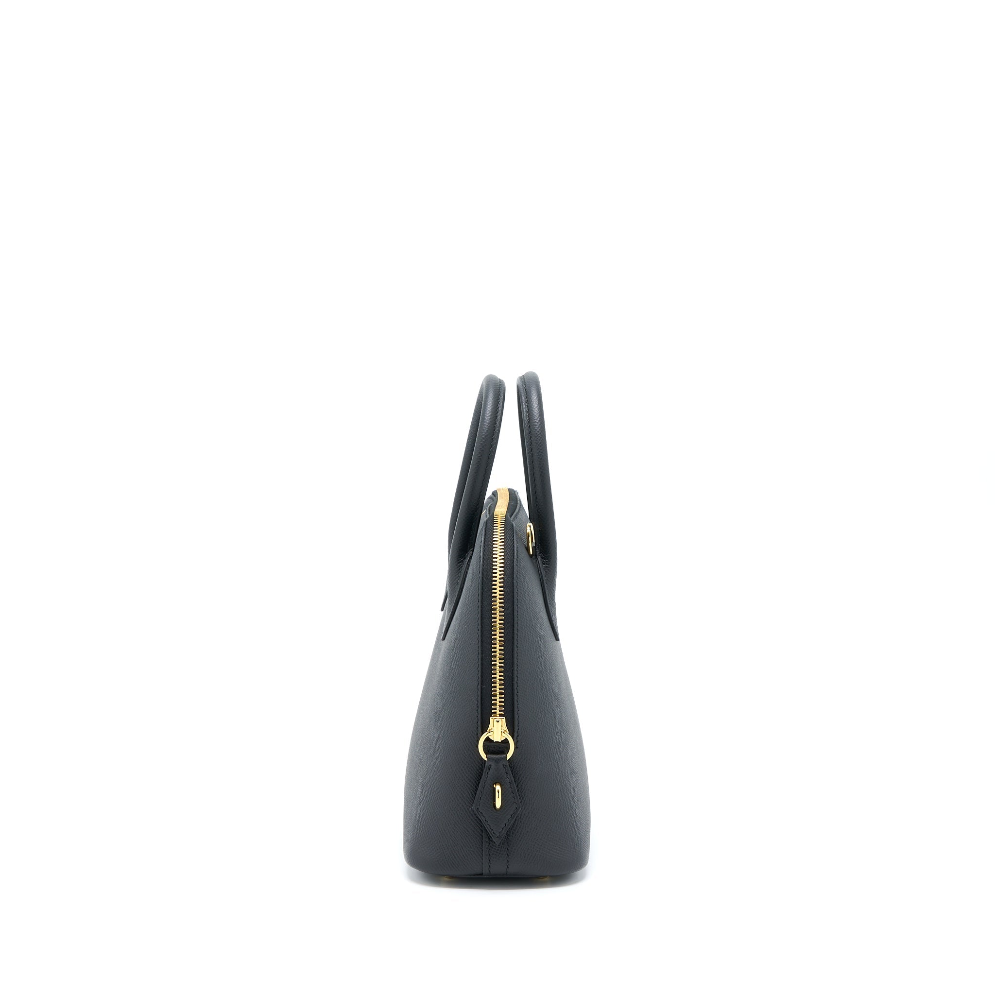 HERMES BOLIDE 1923 25 EPSOM BLACK GHW