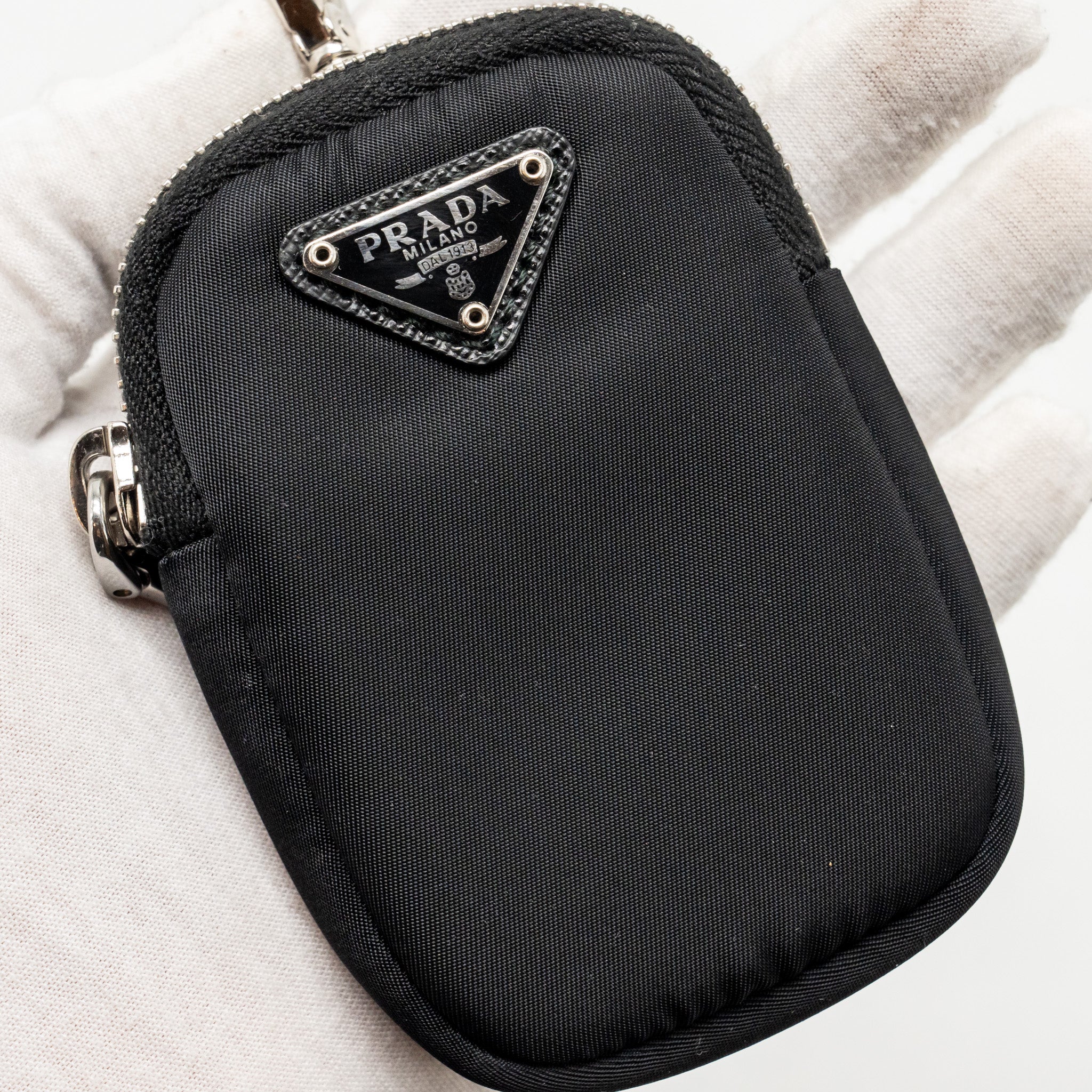 PRADA RE-EDITION 2005 SAFFIANO RE-NYLON BAG BLACK SHW