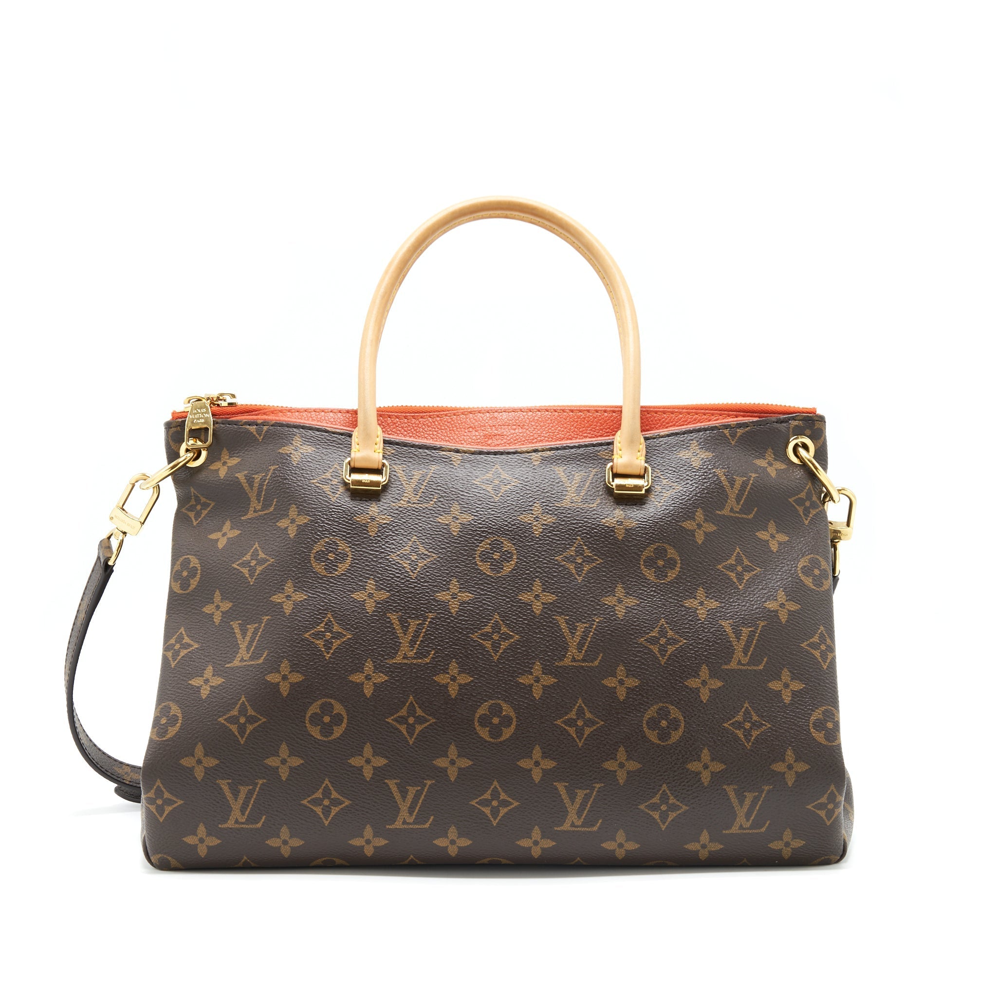 LOUIS VUITTON PALLAS TOTE BAG MONOGRAM CANVAS