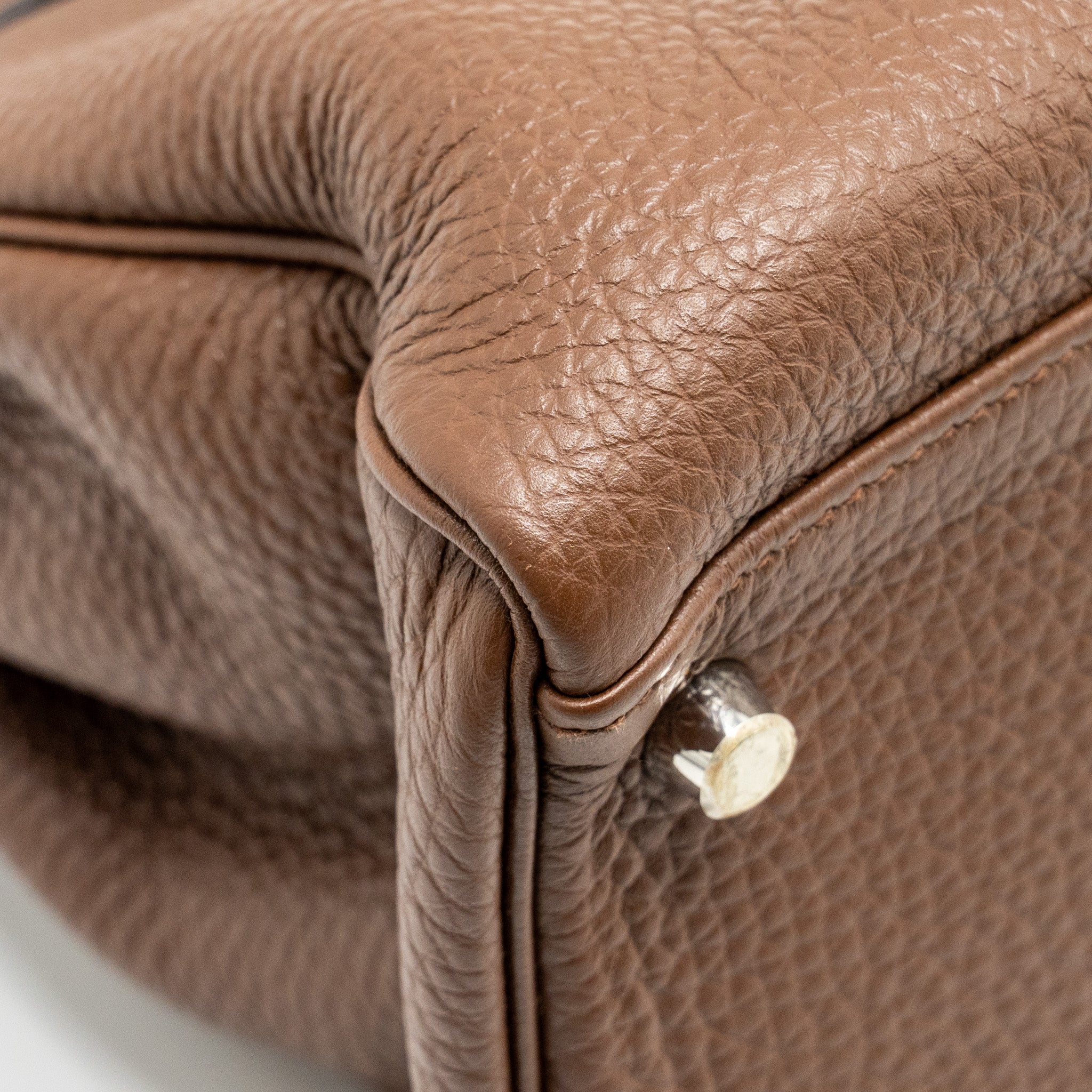 HERMES KELLY 32 TOGO CHOCOLATE SHW
