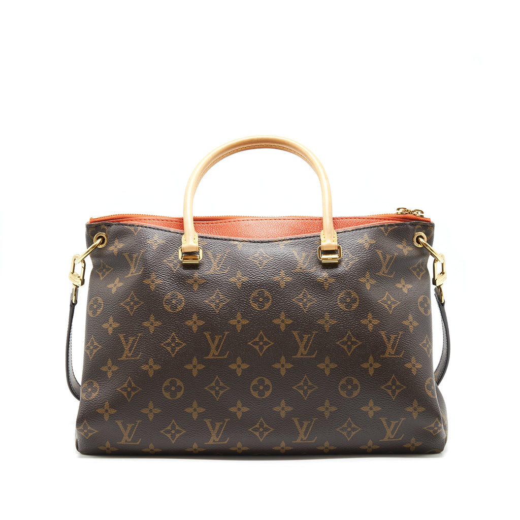 LOUIS VUITTON PALLAS TOTE BAG MONOGRAM CANVAS