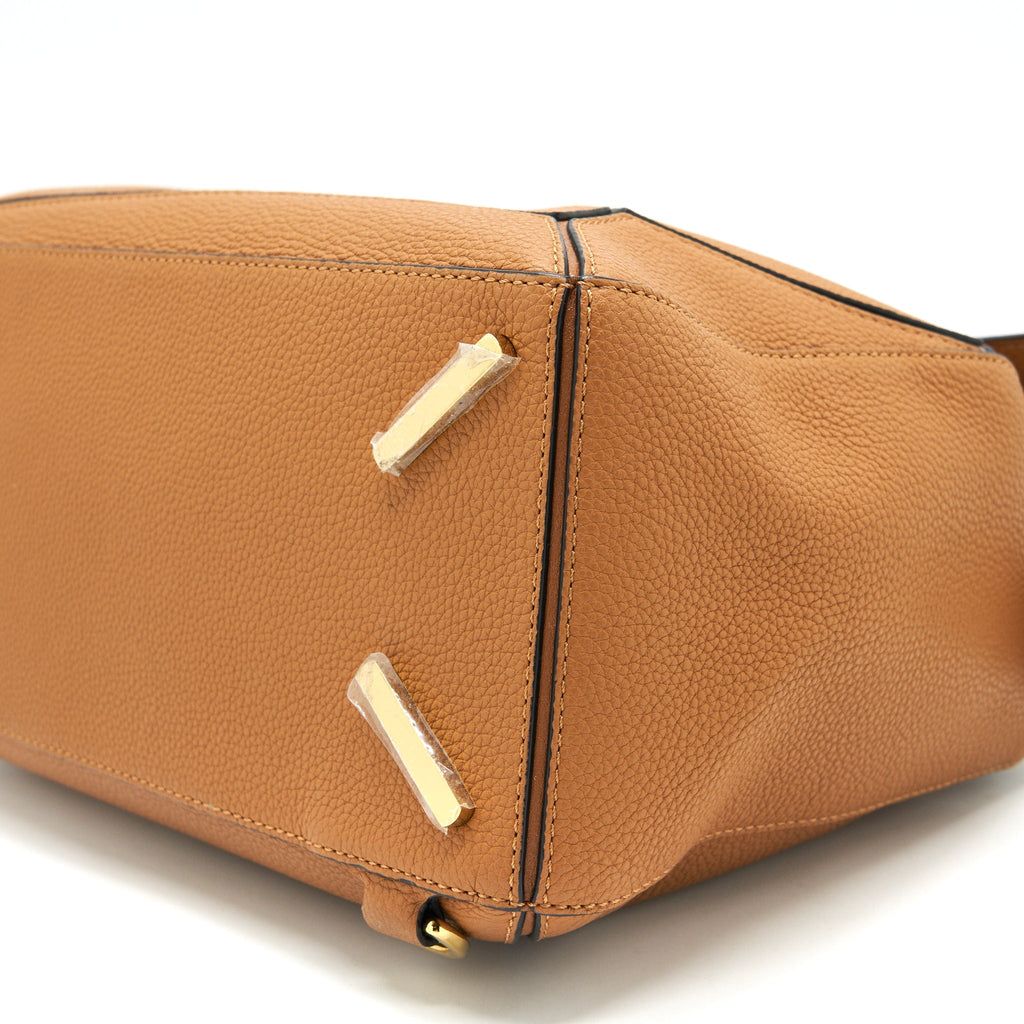 LOEWE PUZZLE BAG IN GRAINED CALFSKIN BROWN
