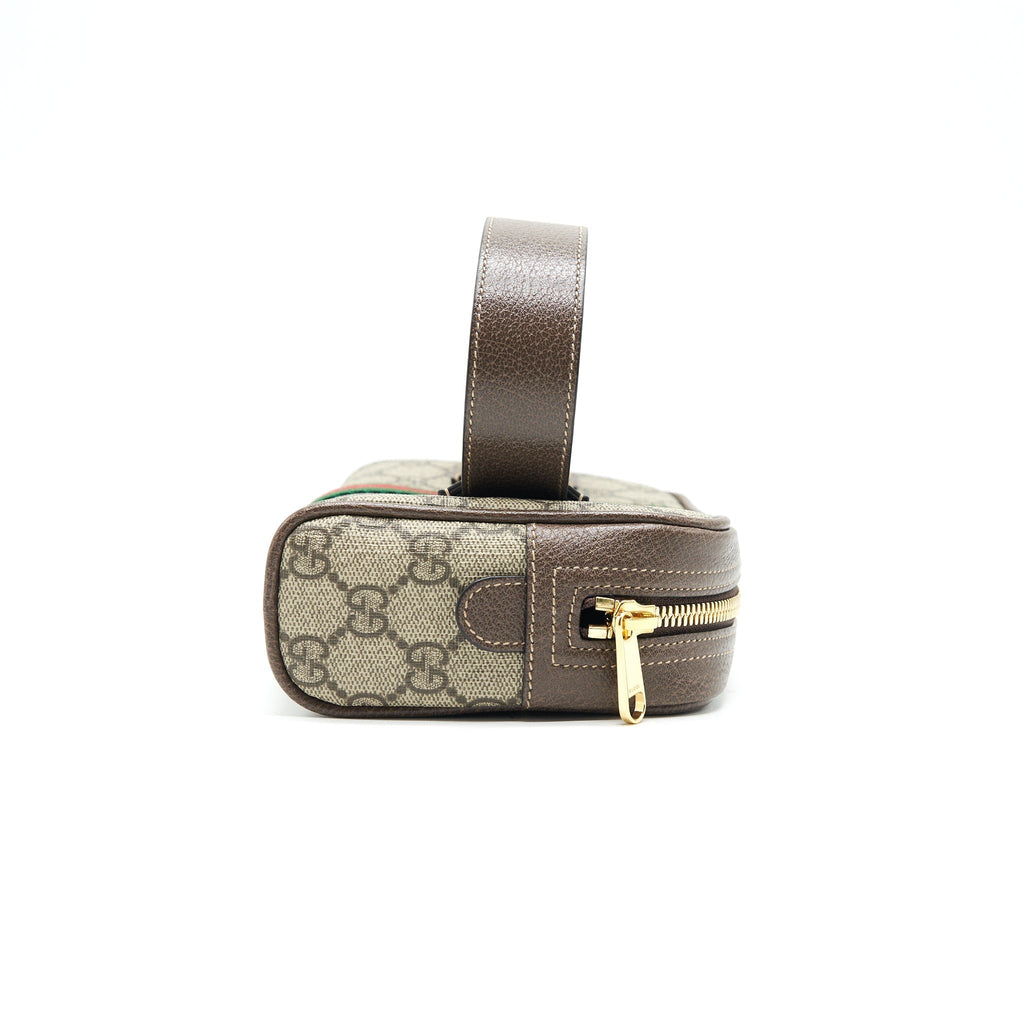 GUCCI OPHIDIA GG SUPREME SMALL BELT BAG SIZE85