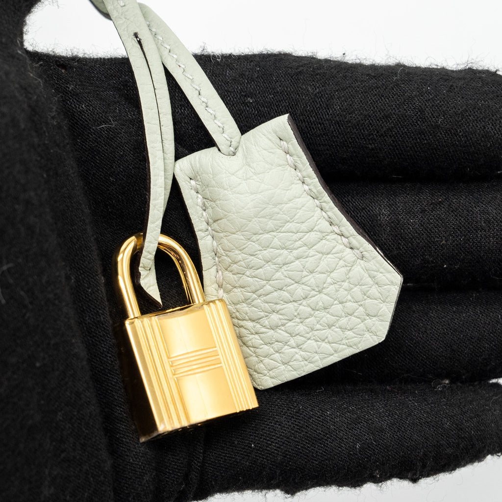 HERMES BIRKIN 25 TOGO GRIS NEVE GHW