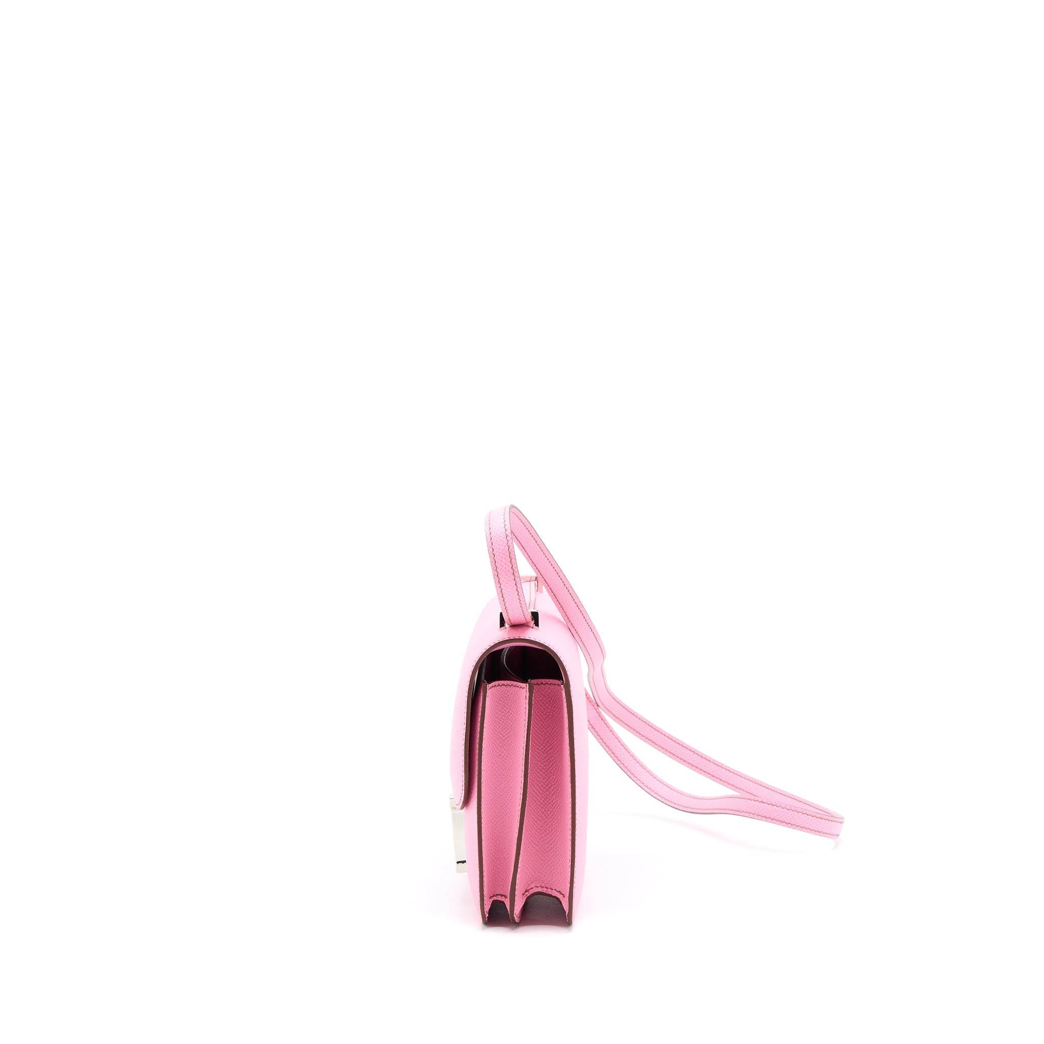 HERMES MINI CONSTANCE EPSOM 5P BUBBLEGUM PINK SHW