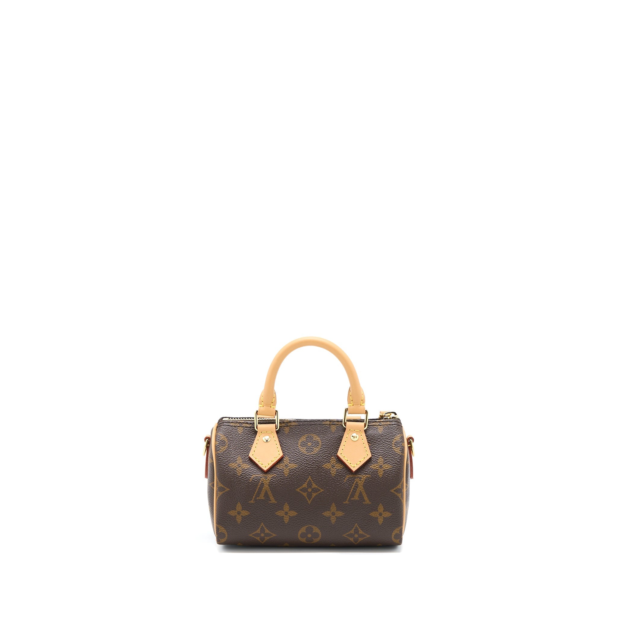 LOUIS VUITTON NANO SPEEDY NEW VERSION MONOGRAM CANVAS GHW
