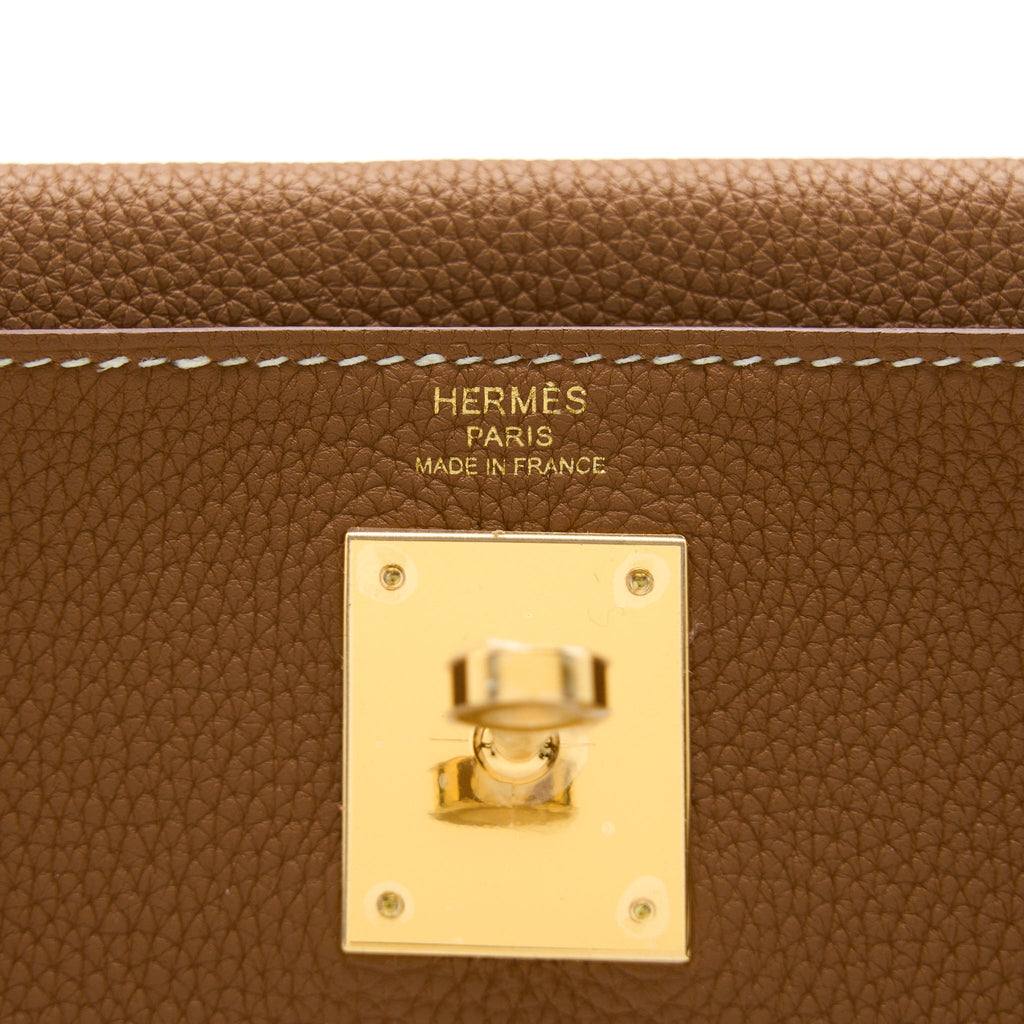 HERMES KELLY 28 TOGO GOLD GHW