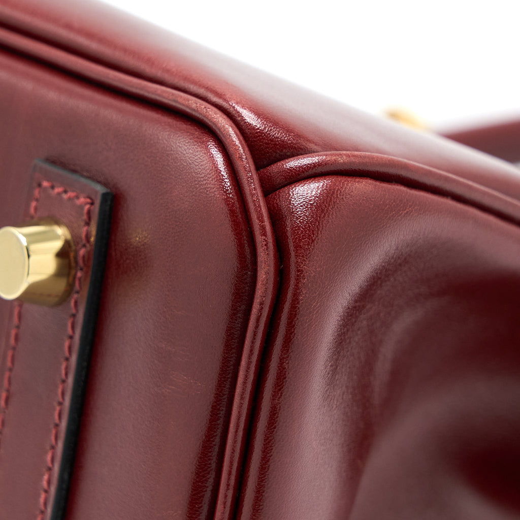HERMES BIRKIN 30 BOX ROUGE H GHW