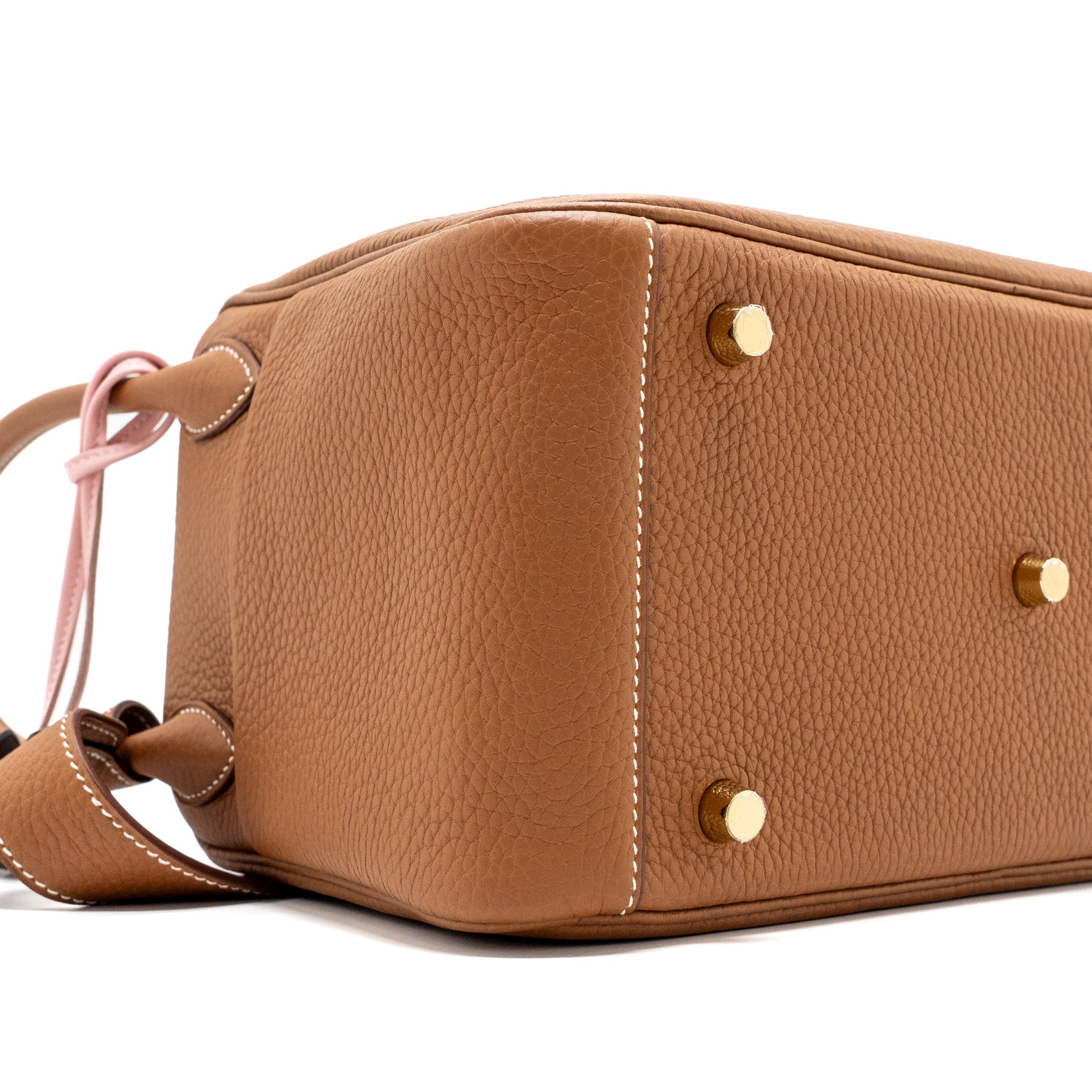 HERMES LINDY 26 CLEMENCE GOLD WITH GHW