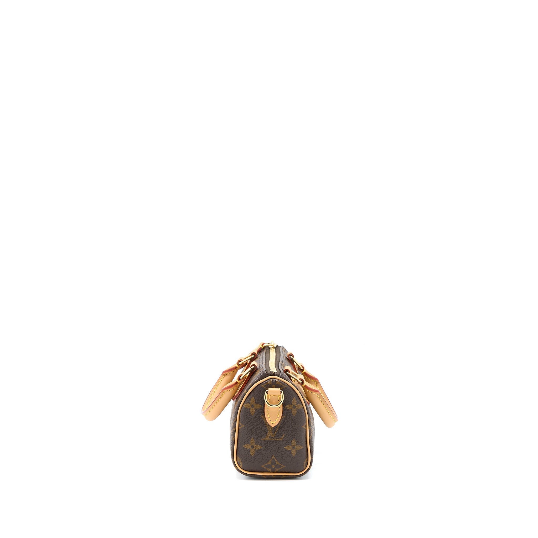 LOUIS VUITTON NANO SPEEDY NEW VERSION MONOGRAM CANVAS GHW