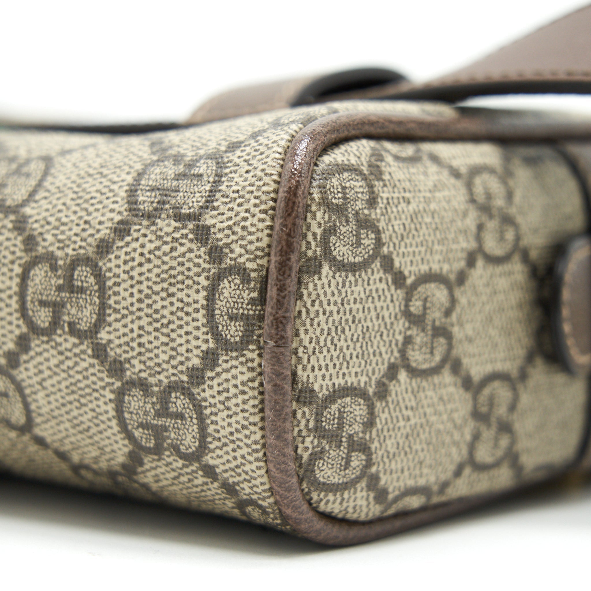 GUCCI OPHIDIA GG SUPREME SMALL BELT BAG SIZE85