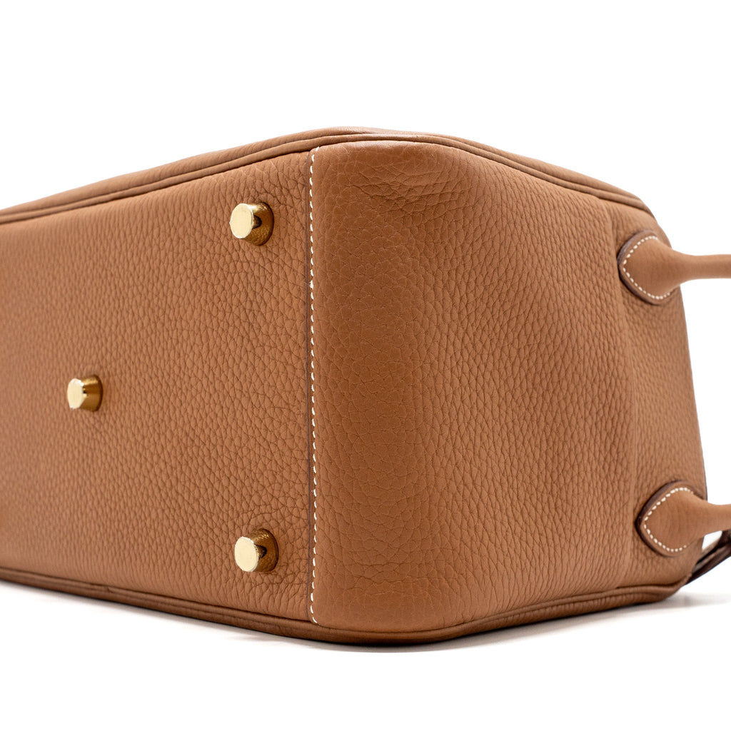 HERMES LINDY 26 CLEMENCE GOLD WITH GHW